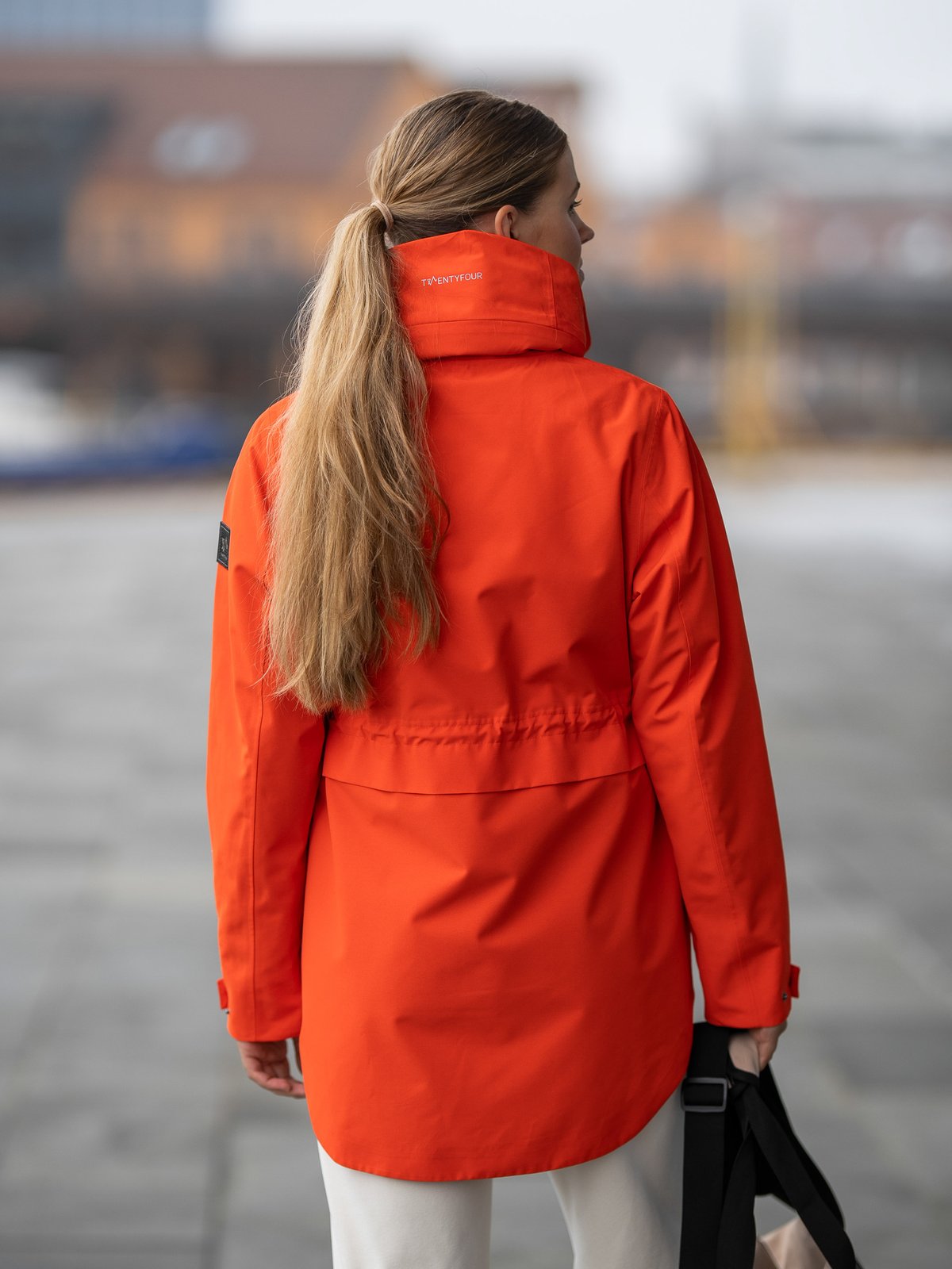 Twentyfour Mode 2-Lags Skalljakke Tomatrød