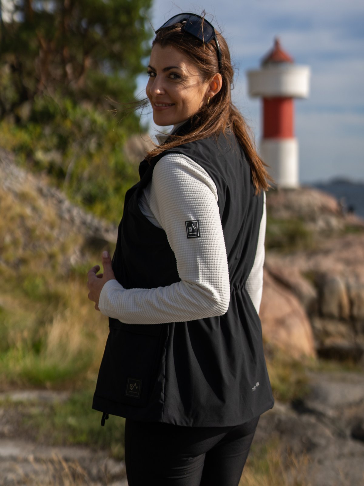 Twentyfour Mode Fishermans Vest Sort