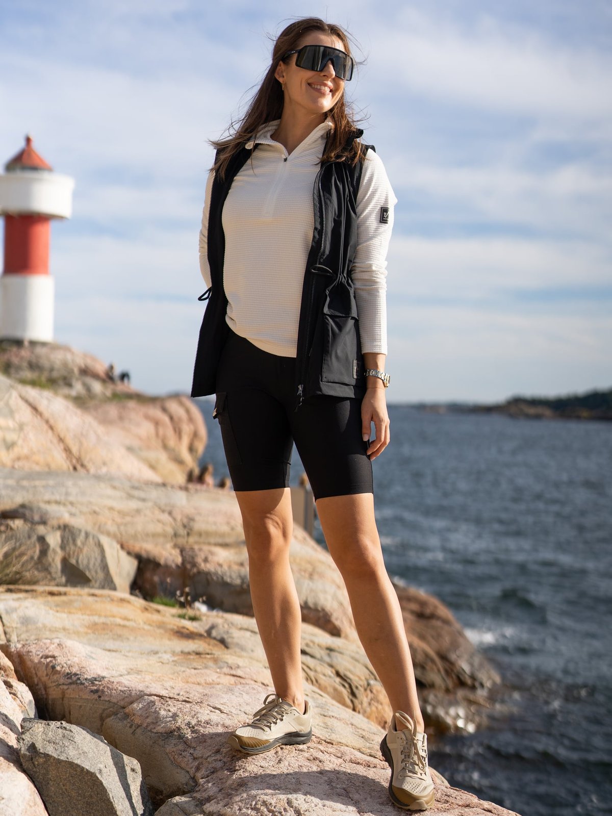Twentyfour Mode Fishermans Vest Sort