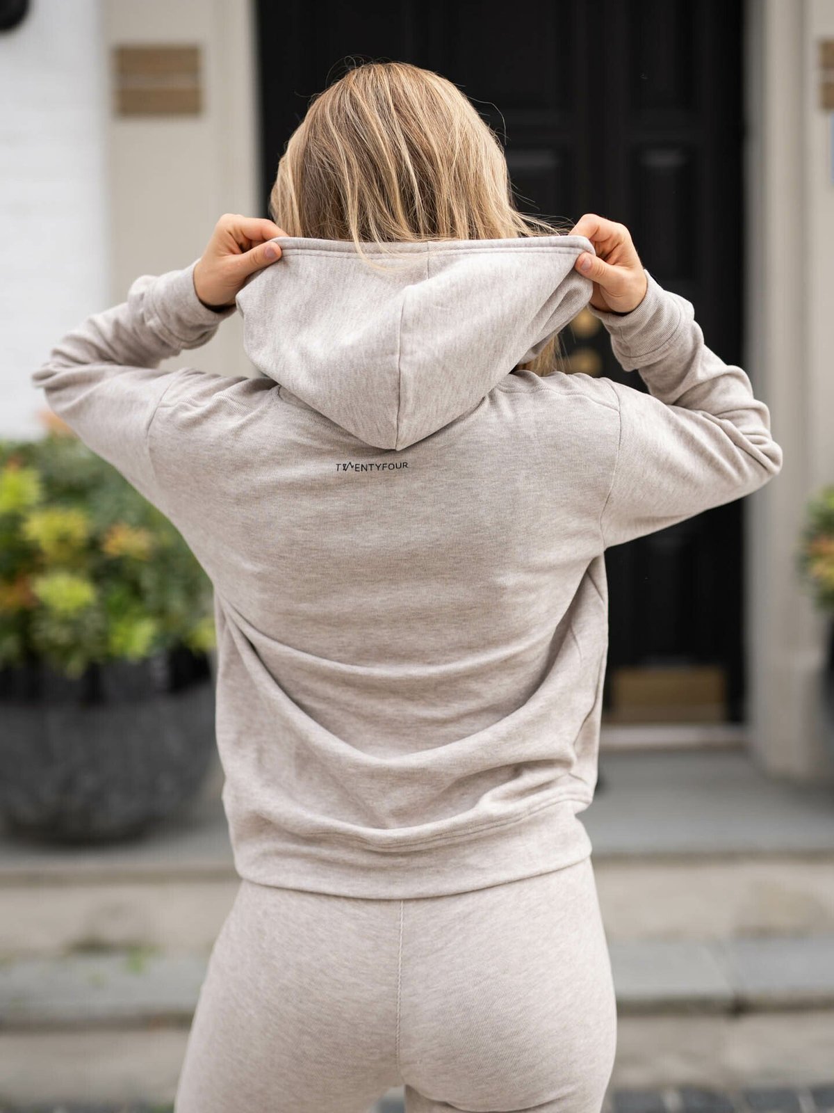 Twentyfour Mode Comfy Hoodie Sand