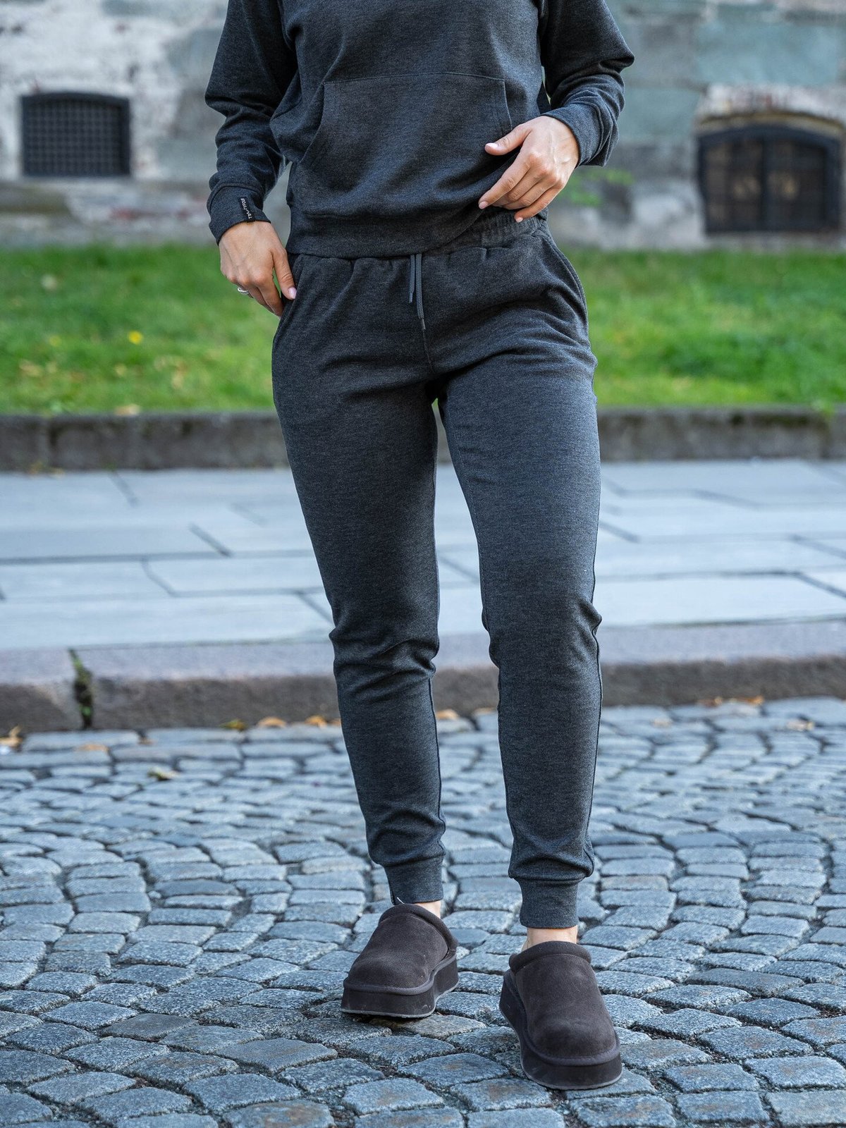 Twentyfour Mode Comfy Sweatpant Skyggesort