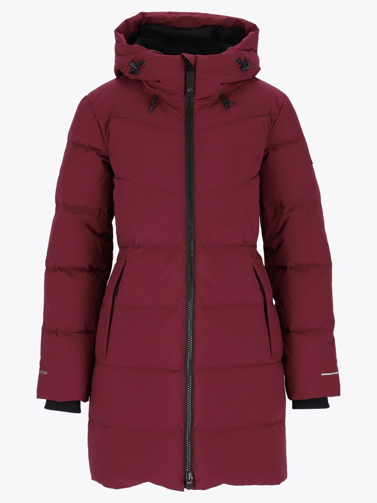 Twentyfour Mode Maya Dunparkas Mørk Burgunder