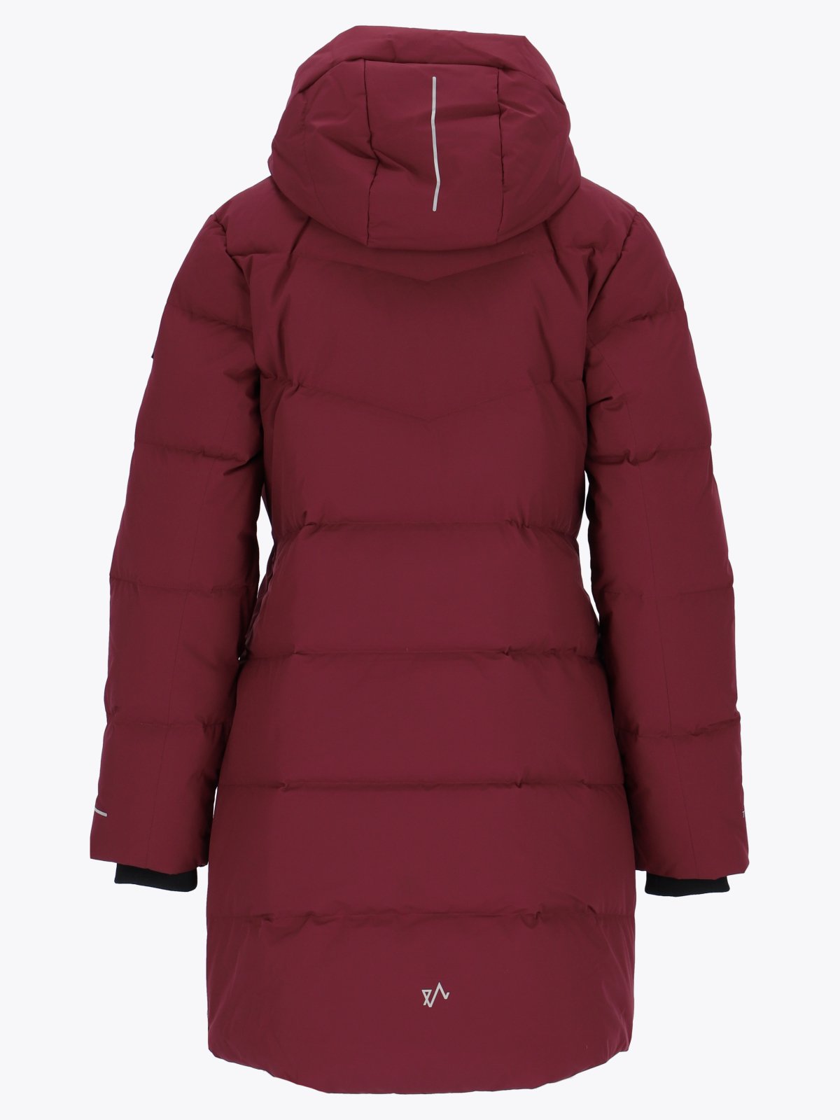 Twentyfour Mode Maya Dunparkas Mørk Burgunder