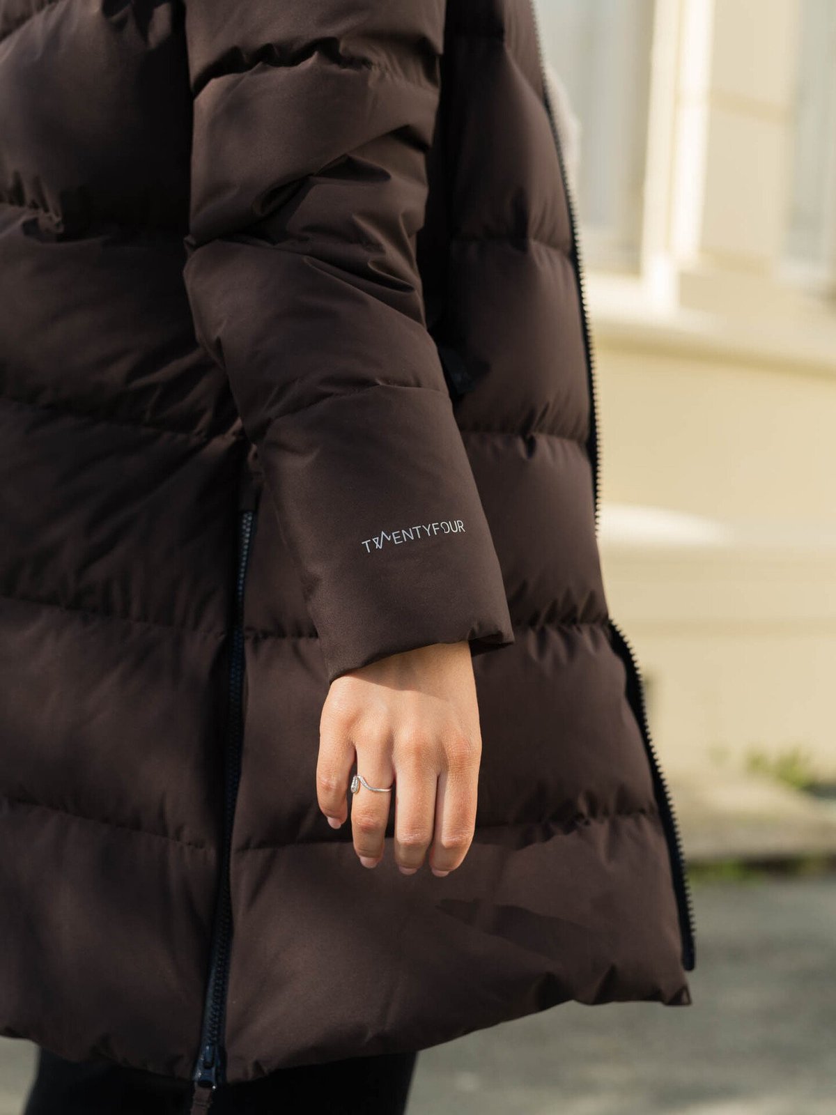 Twentyfour Mode Maya Dunparkas Mørk Brun