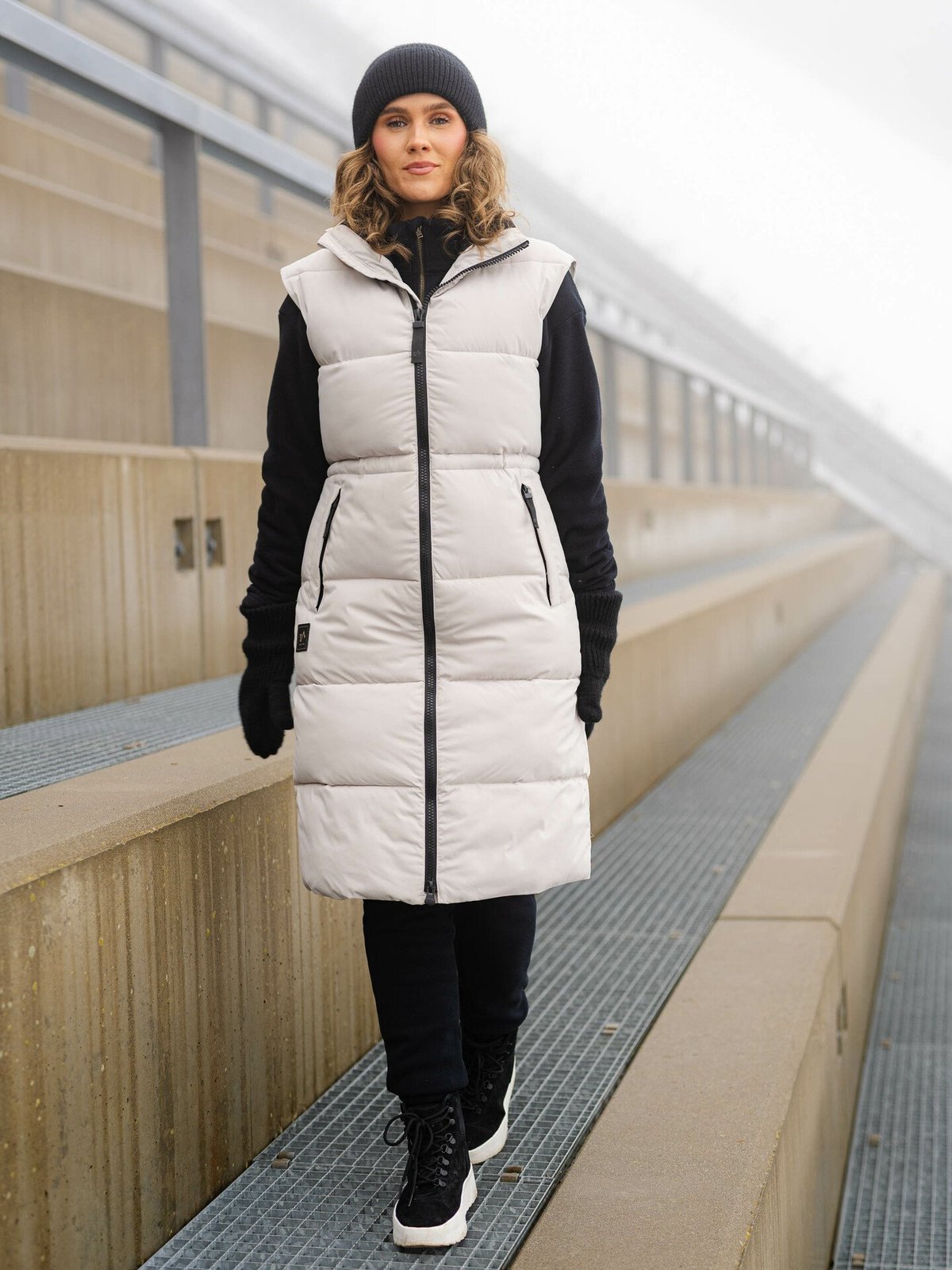 Twentyfour Mode Ada Vest Varmgrå