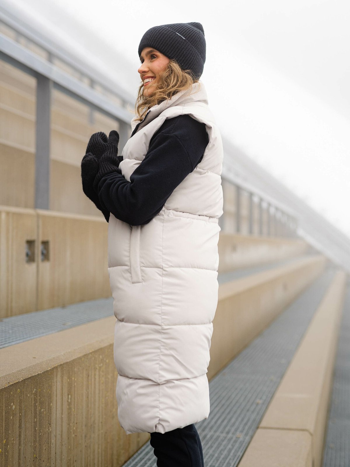 Twentyfour Mode Ada Vest Varmgrå