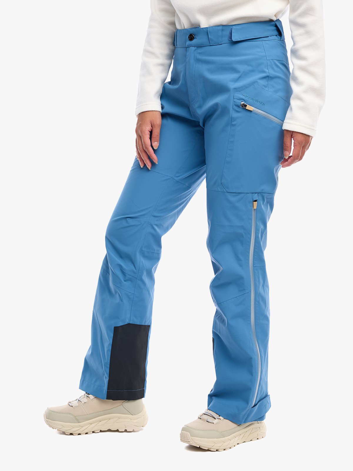 Twentyfour Finse 3-Lags Skallbukse Mellomblå