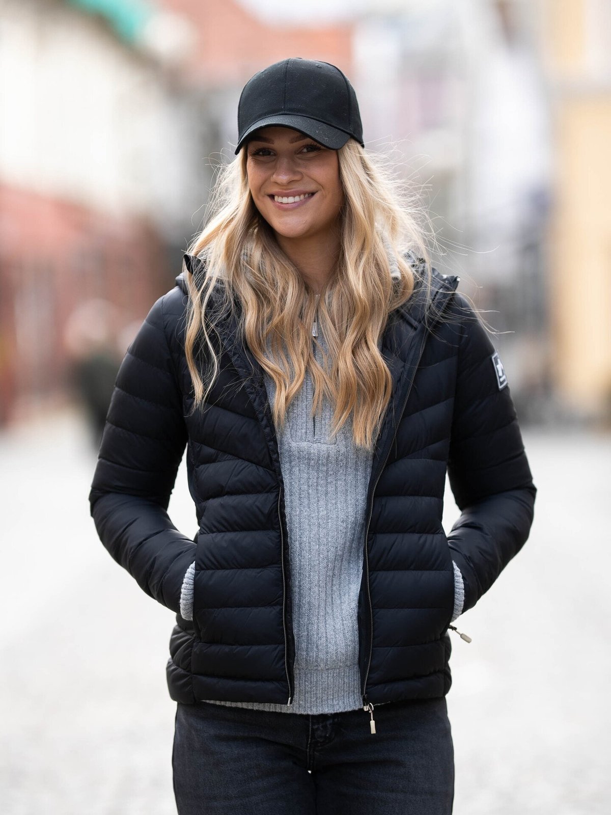 Twentyfour Finse Super Light Dunjakke Skyggesort