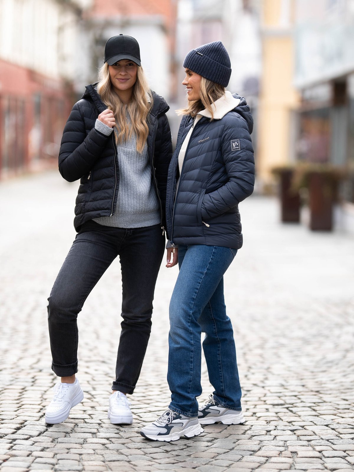 Twentyfour Finse Super Light Dunjakke Skyggesort