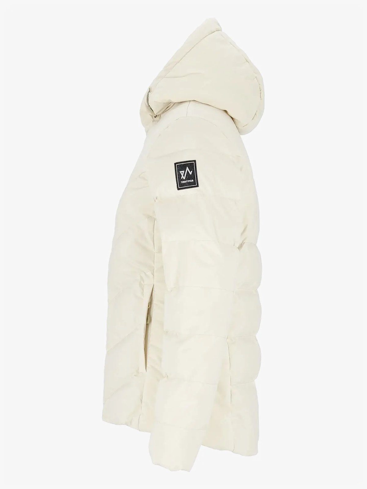 Twentyfour Finse Origin Dunjakke Gråhvit