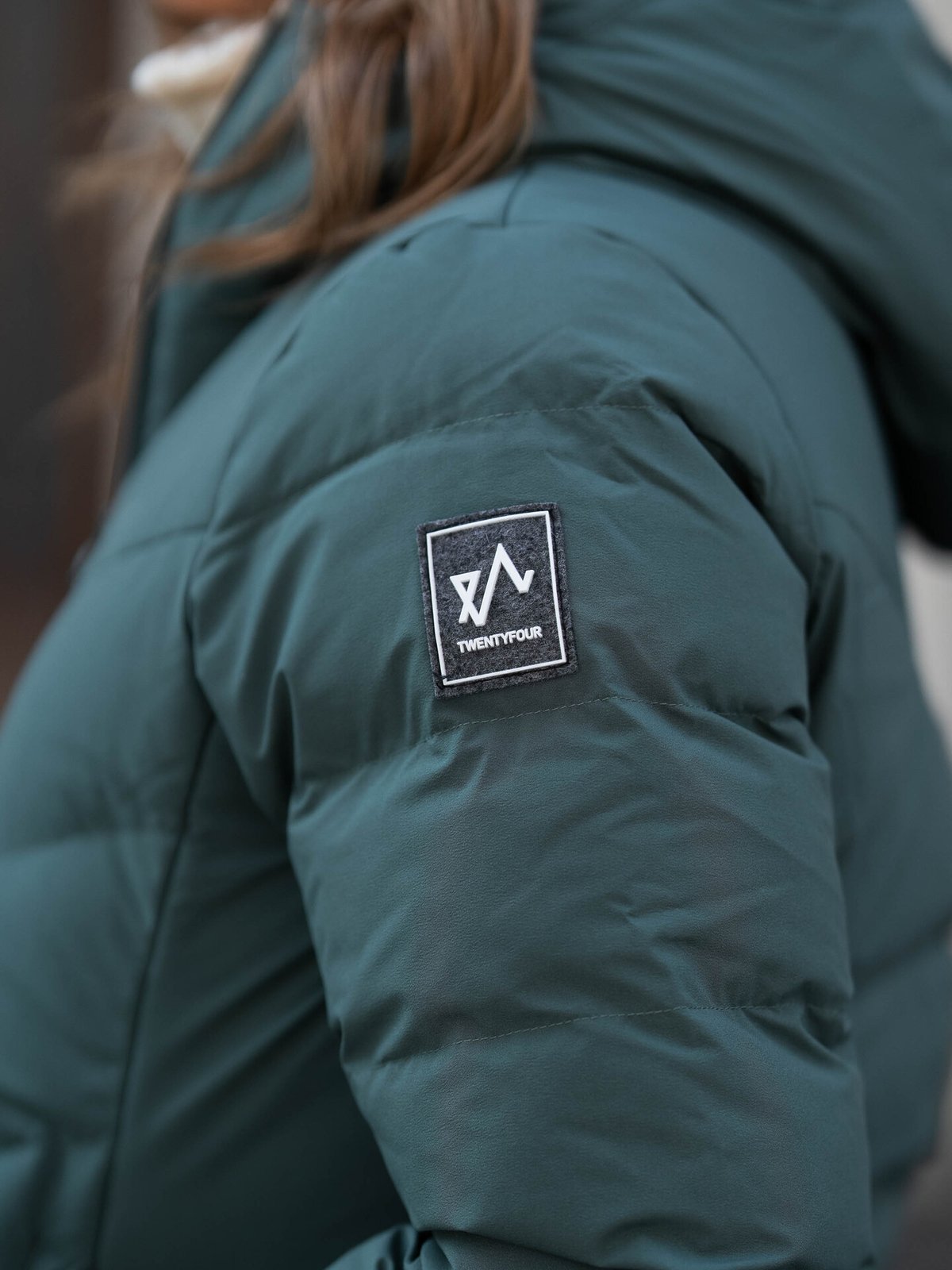 Twentyfour Finse Origin Dunjakke Mellomgrønn