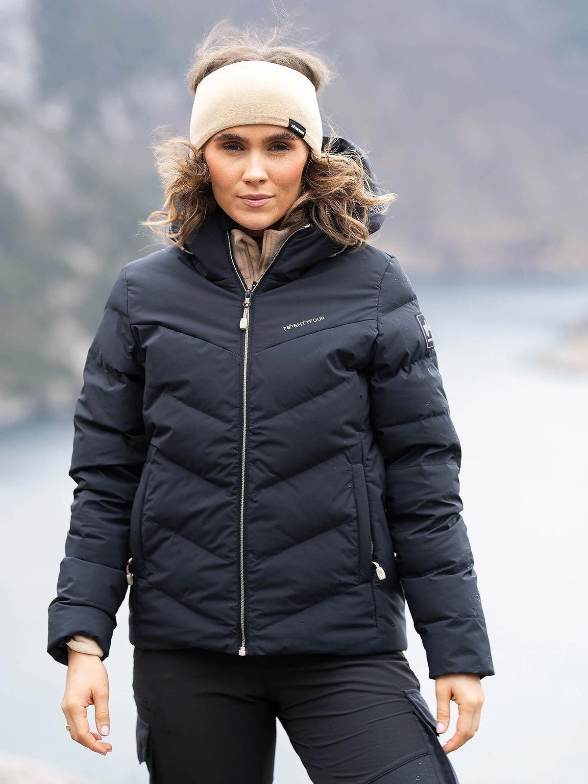 Twentyfour Finse Origin Dunjakke Skyggesort