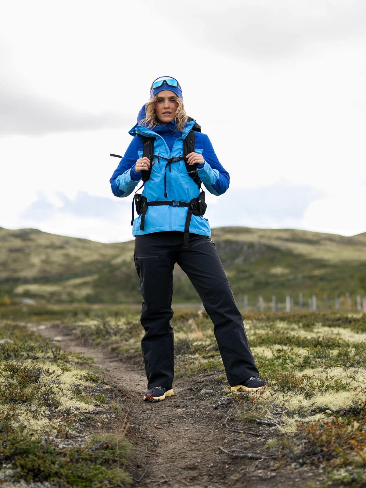 Twentyfour Isbre Warm Skalljakke Asurblå