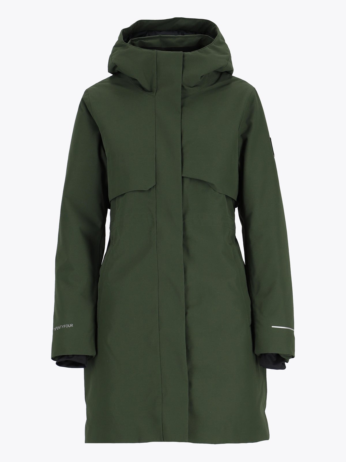 Twentyfour Mode Mia Warm Parkas Olivensort