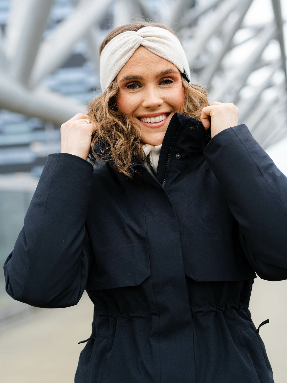 Twentyfour Mode Mia Warm Parkas Skyggesort