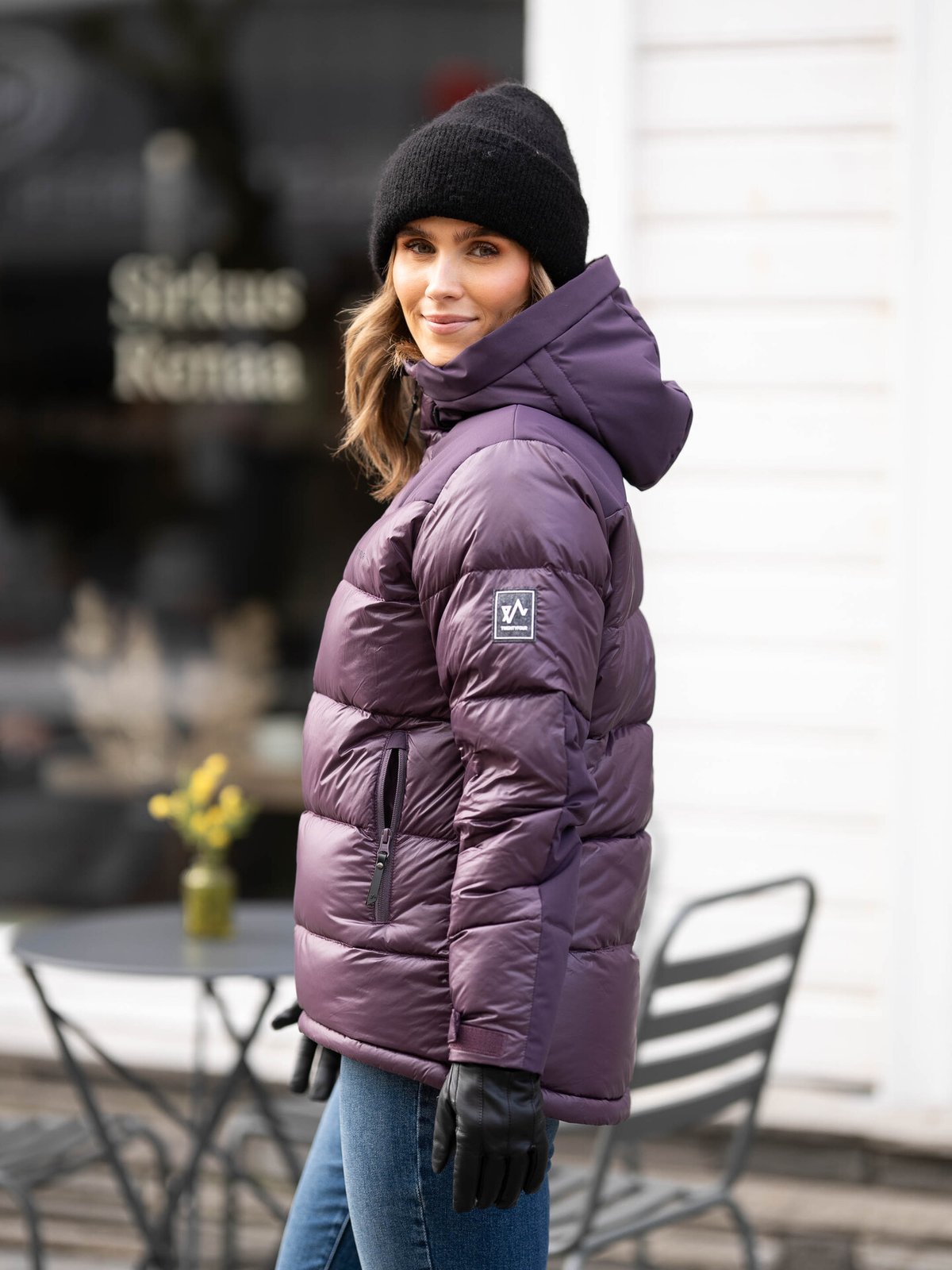 Twentyfour Isbre Dunjakke Dyp Plomme