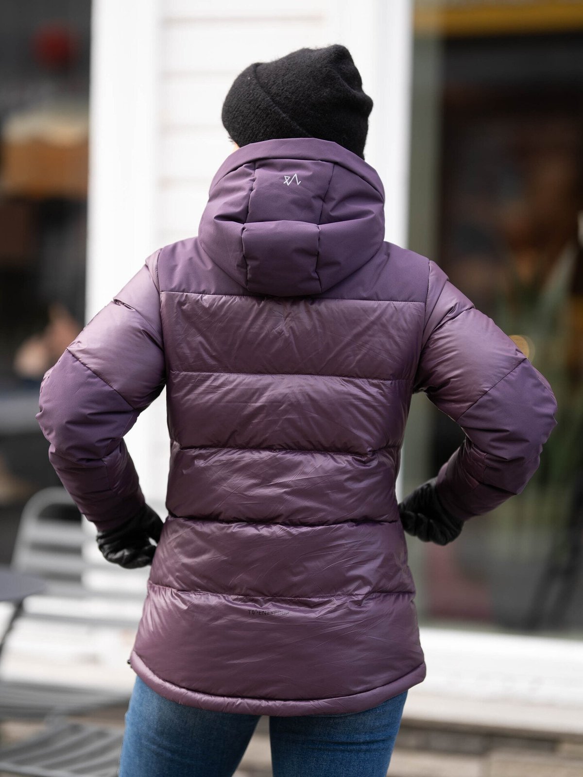 Twentyfour Isbre Dunjakke Dyp Plomme