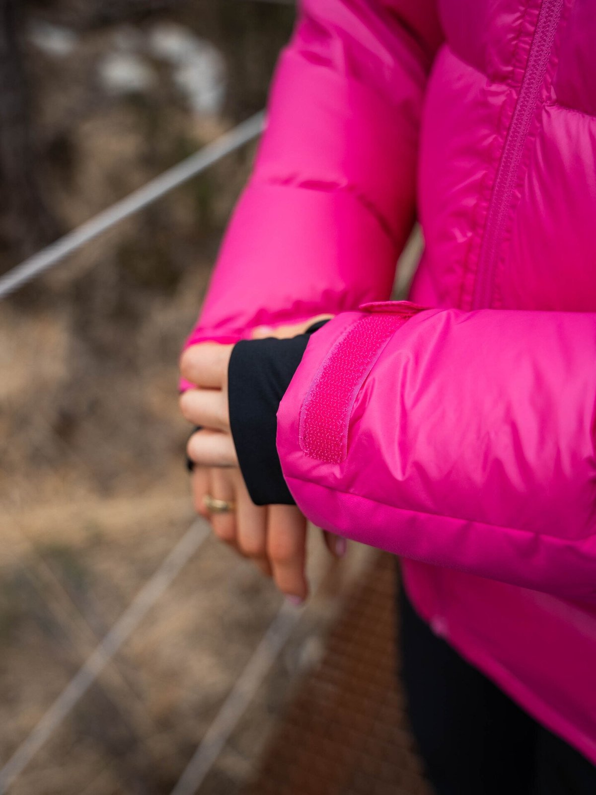 Twentyfour Isbre Dunjakke Dyp Rosa