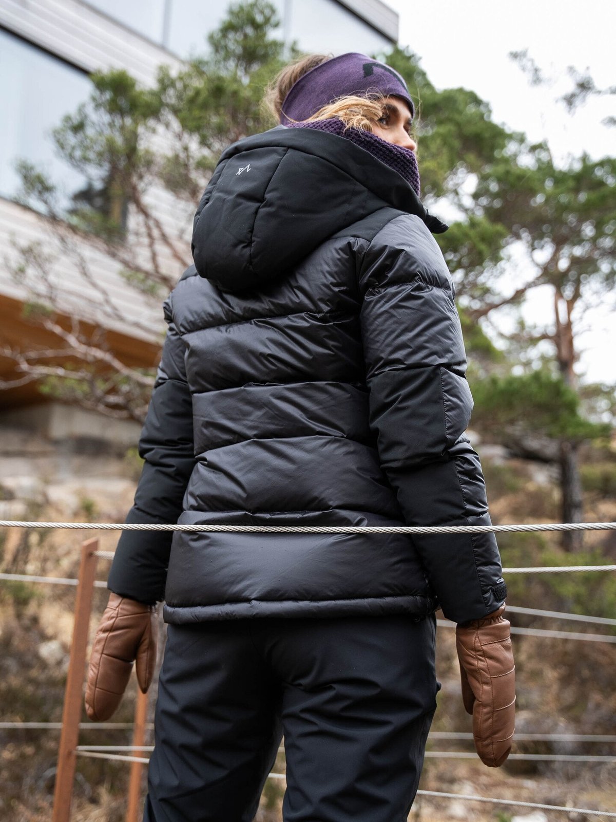 Twentyfour Isbre Dunjakke Sort