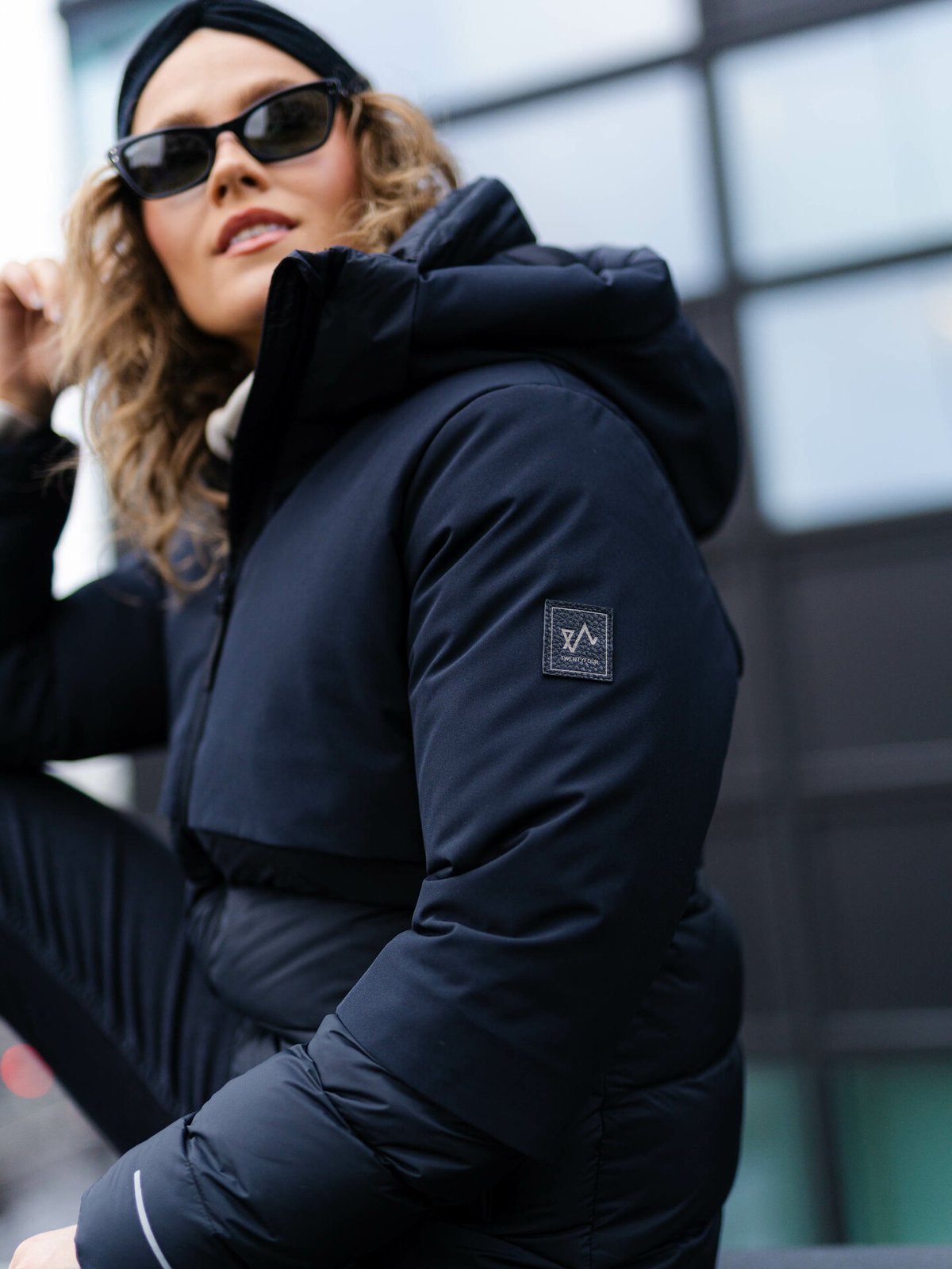 Twentyfour Mode Dunjakke Black