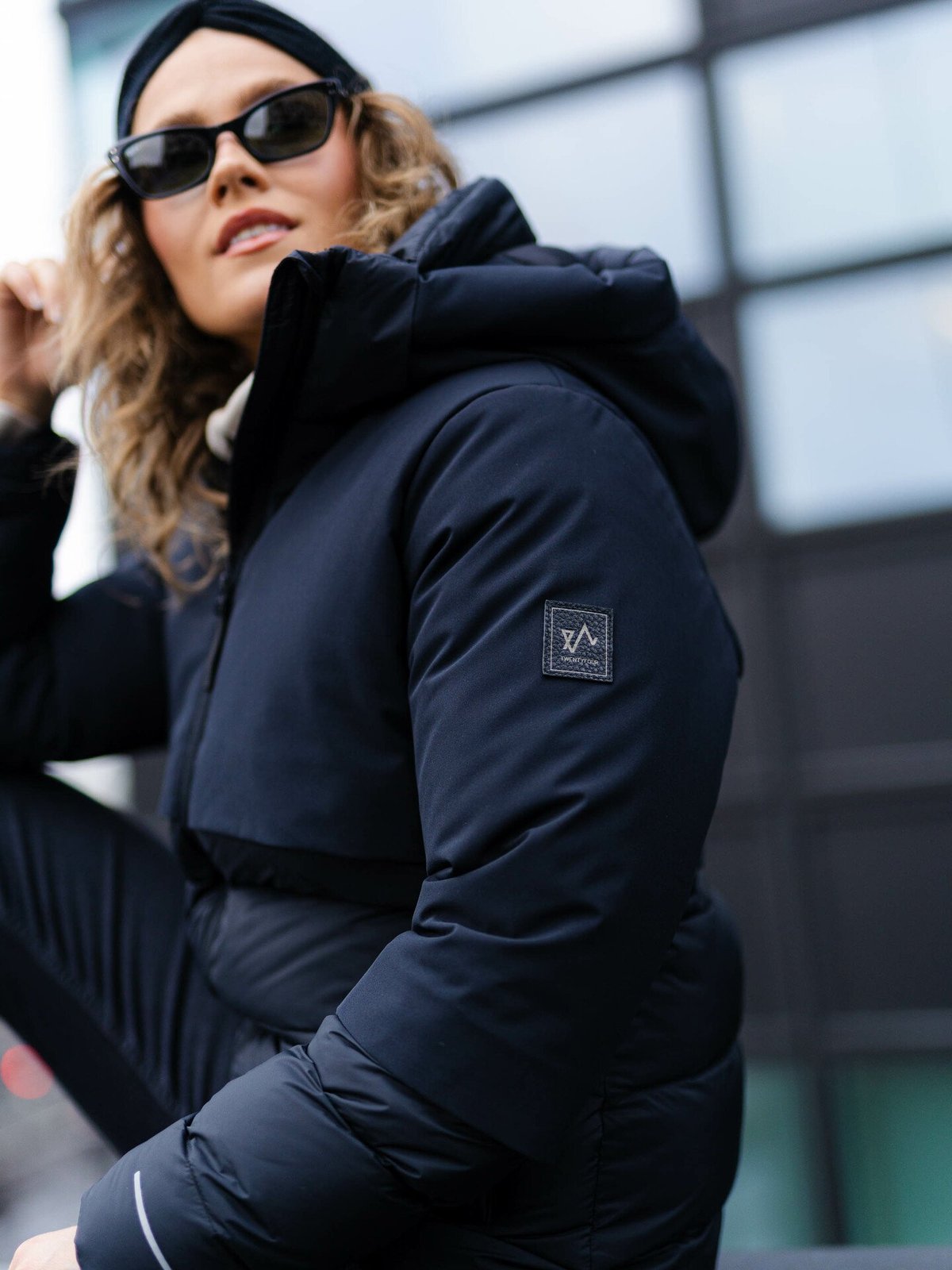 Twentyfour Mode Dunjakke Black