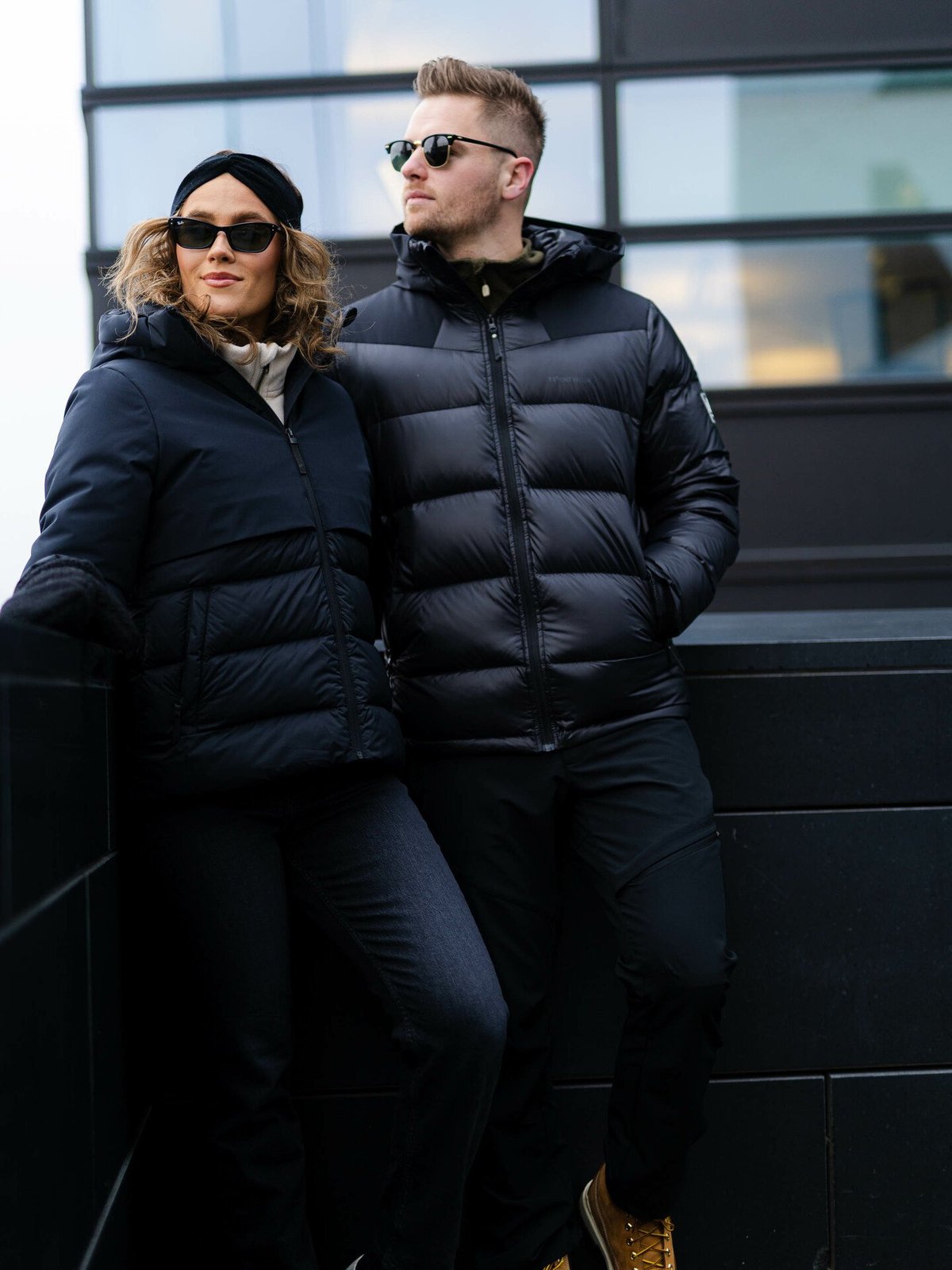 Twentyfour Mode Dunjakke Black