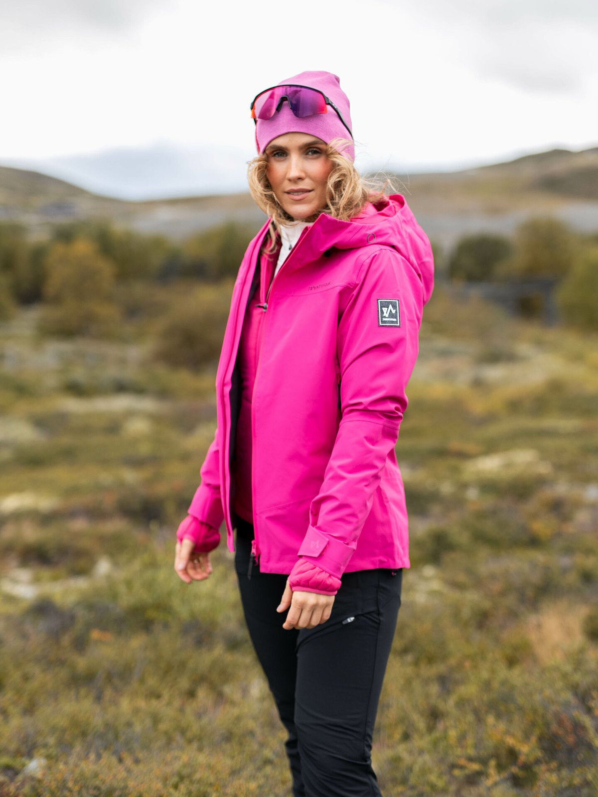 Twentyfour Isbre 3 Lags Skalljakke Dyprosa