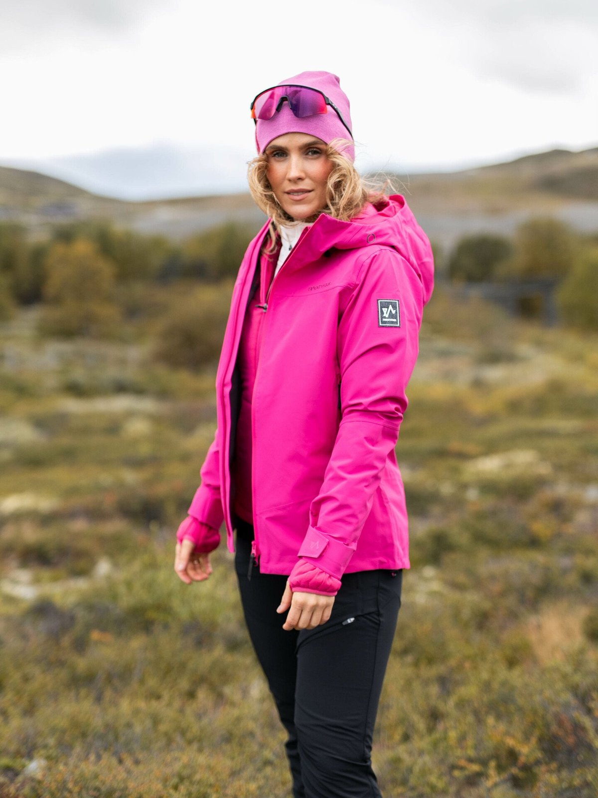 Twentyfour Isbre 3 Lags Skalljakke Dyprosa