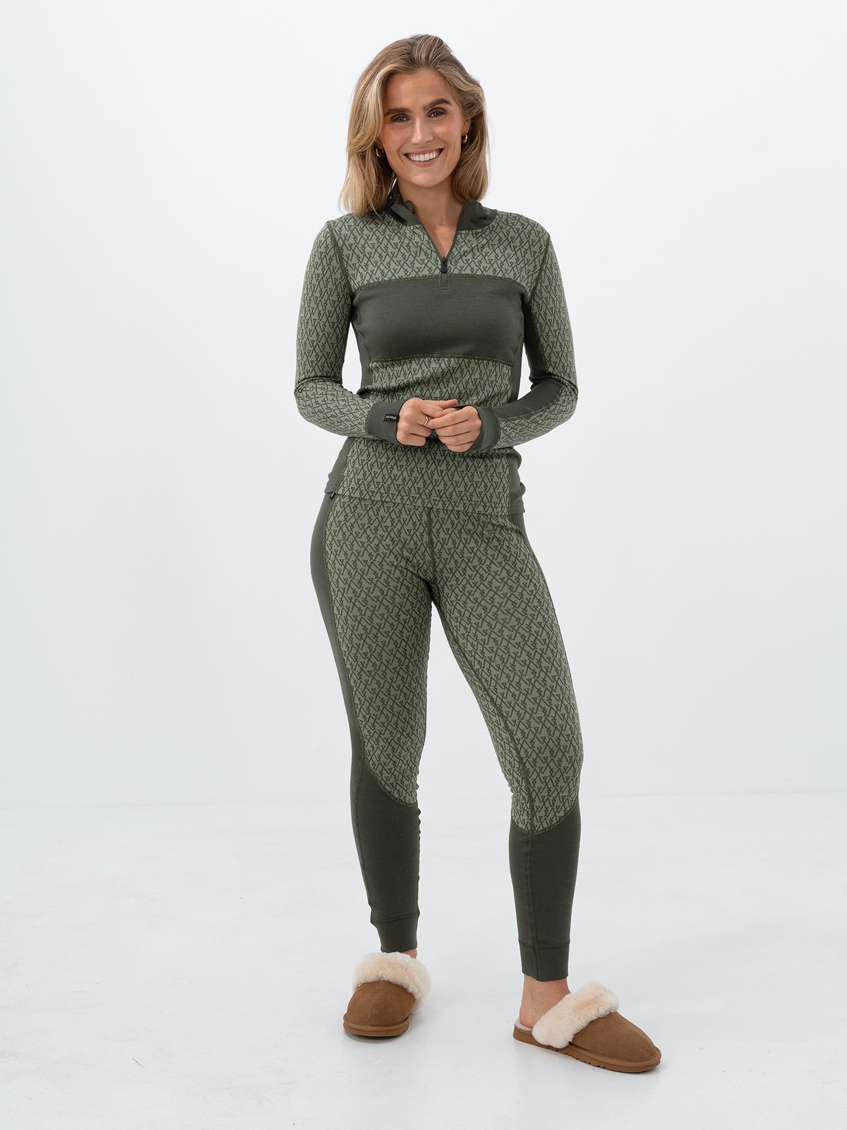 Twentyfour Aurora Aya Ull Half Zip Furu