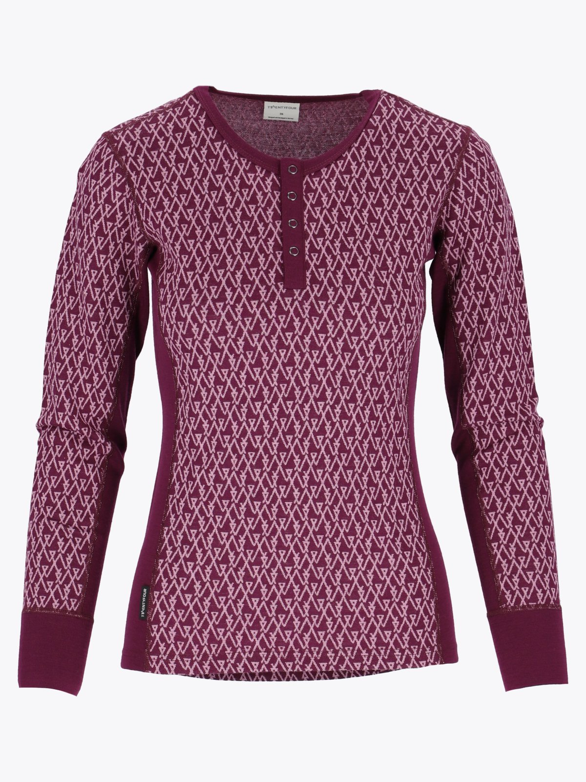 Twentyfour Aurora Aya Ulltopp Mørk Burgunder