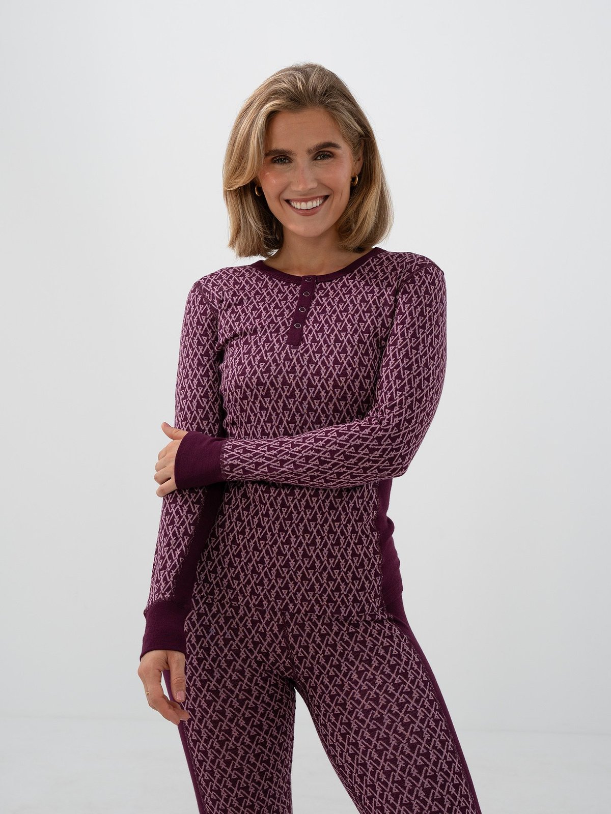 Twentyfour Aurora Aya Ulltopp Mørk Burgunder