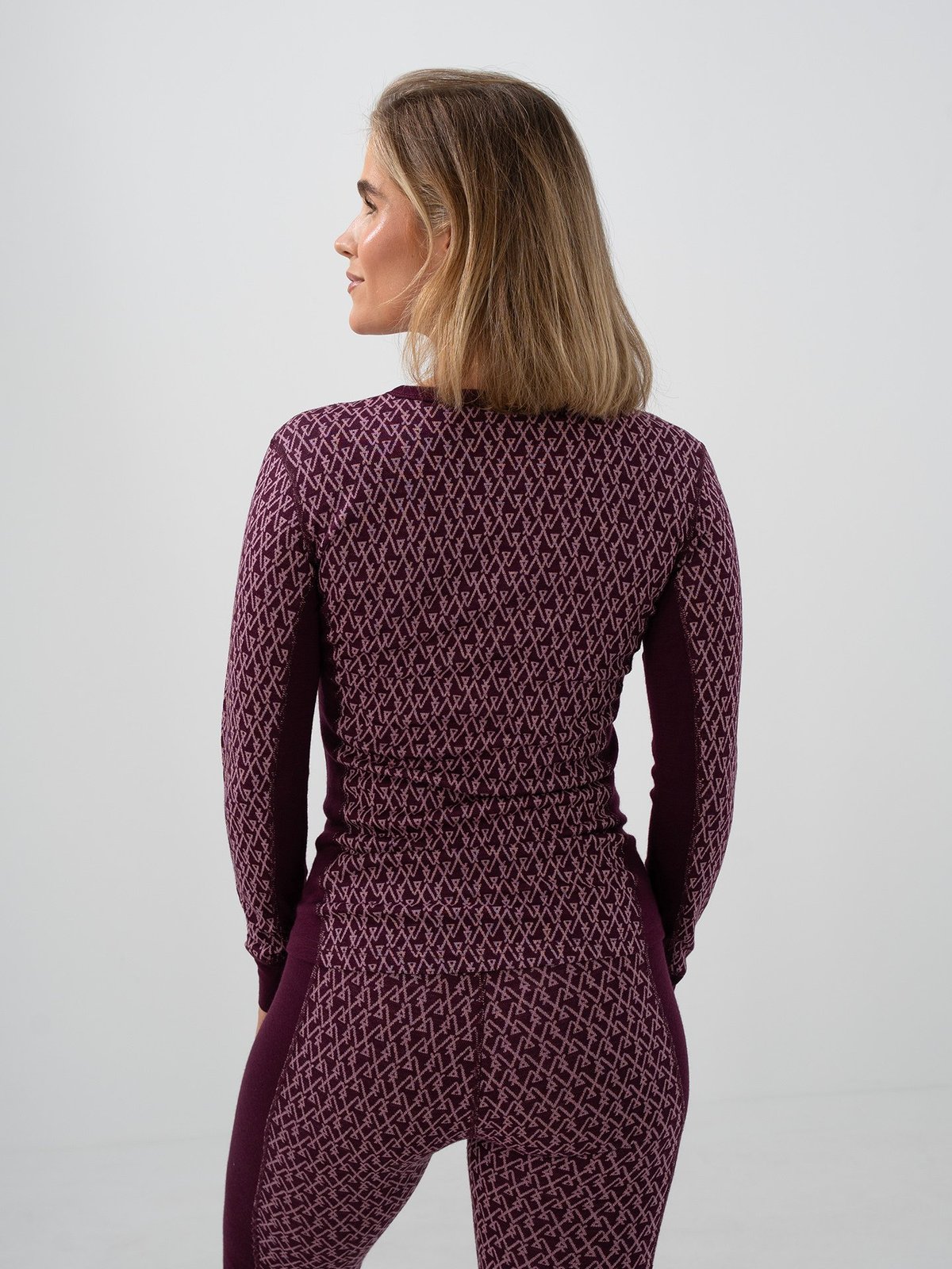 Twentyfour Aurora Aya Ulltopp Mørk Burgunder