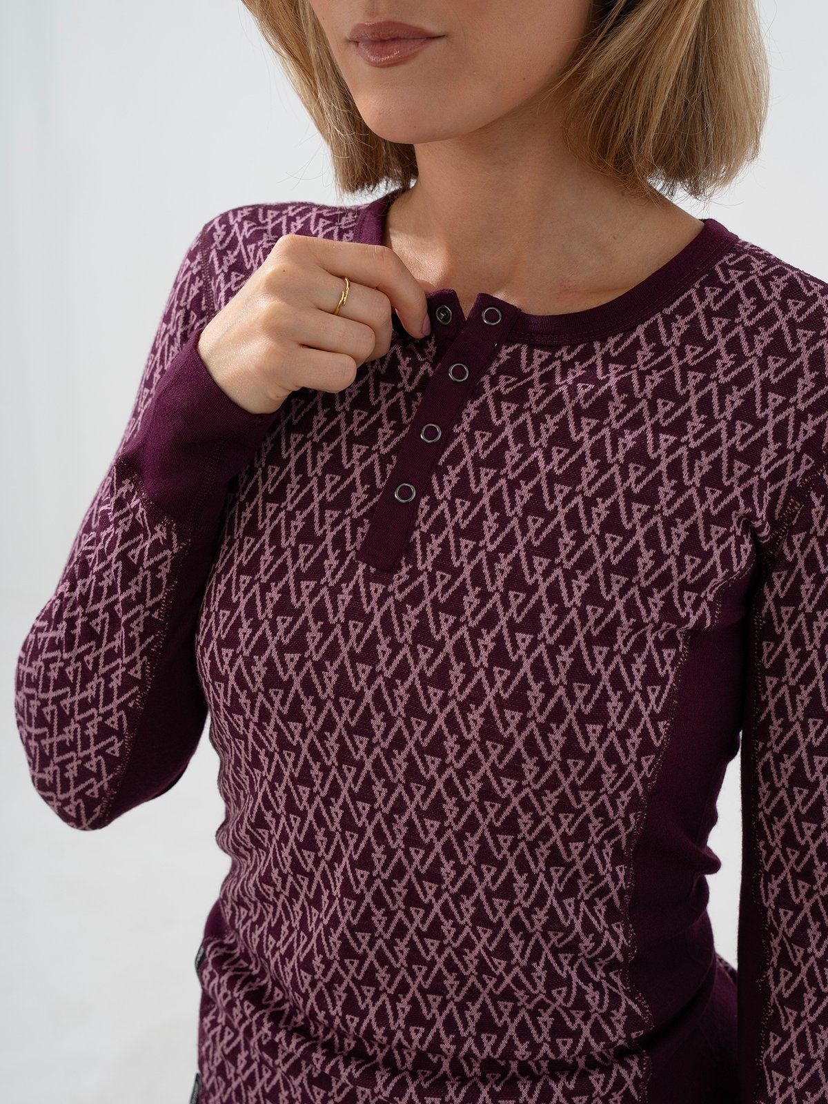 Twentyfour Aurora Aya Ulltopp Mørk Burgunder