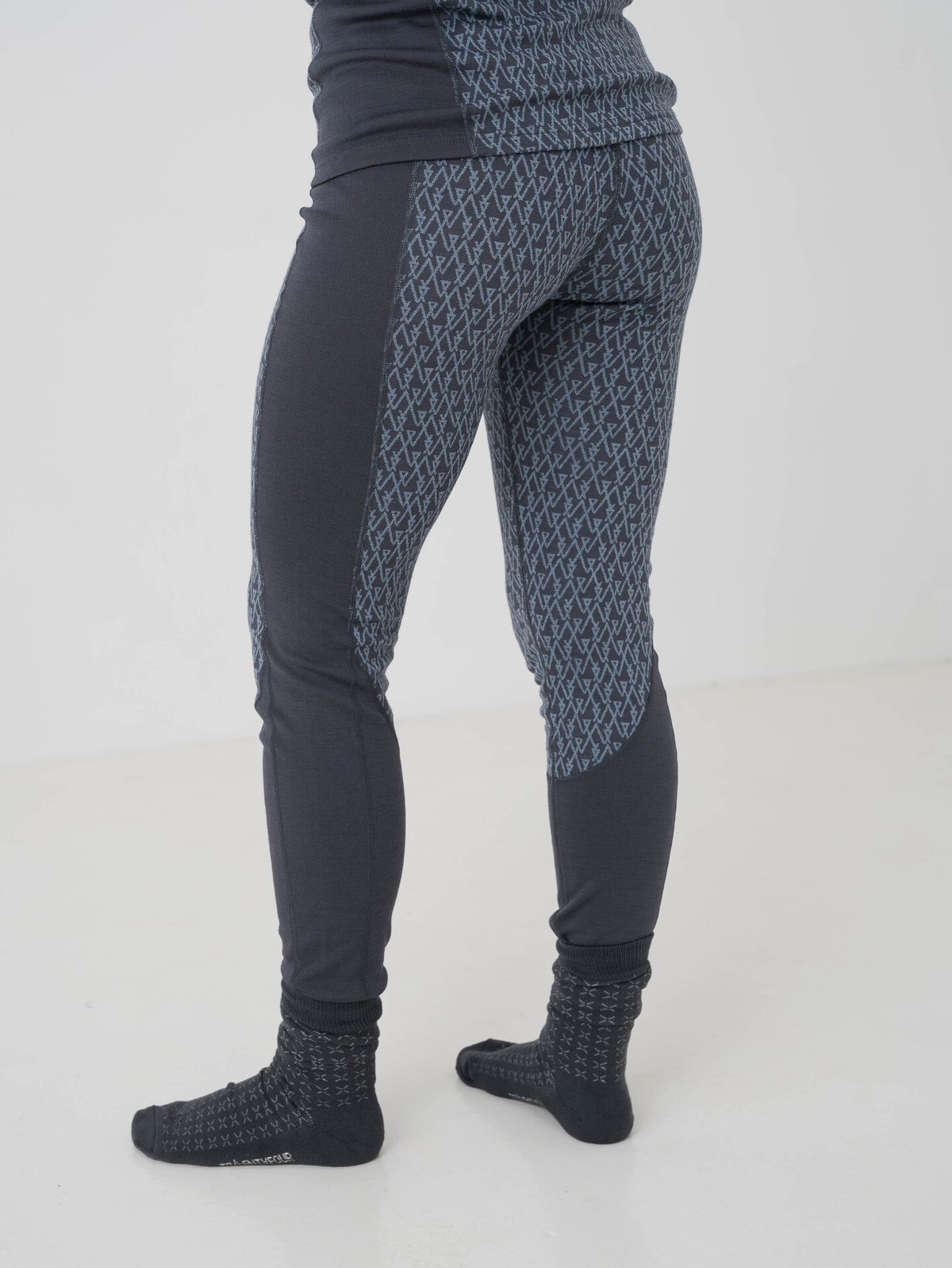 Twentyfour Aurora Aya Ulltights Blekkblå