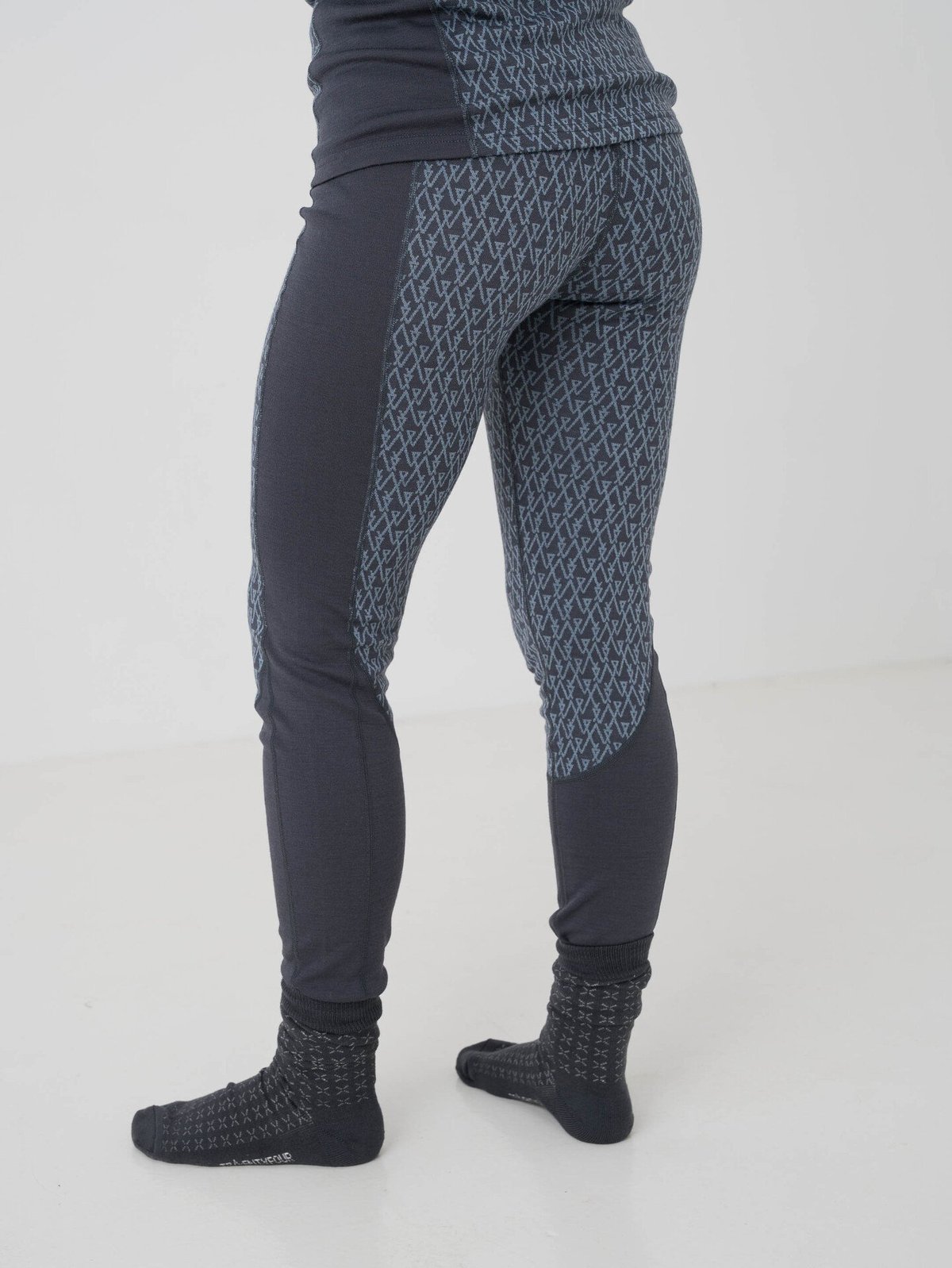 Twentyfour Aurora Aya Ulltights Blekkblå