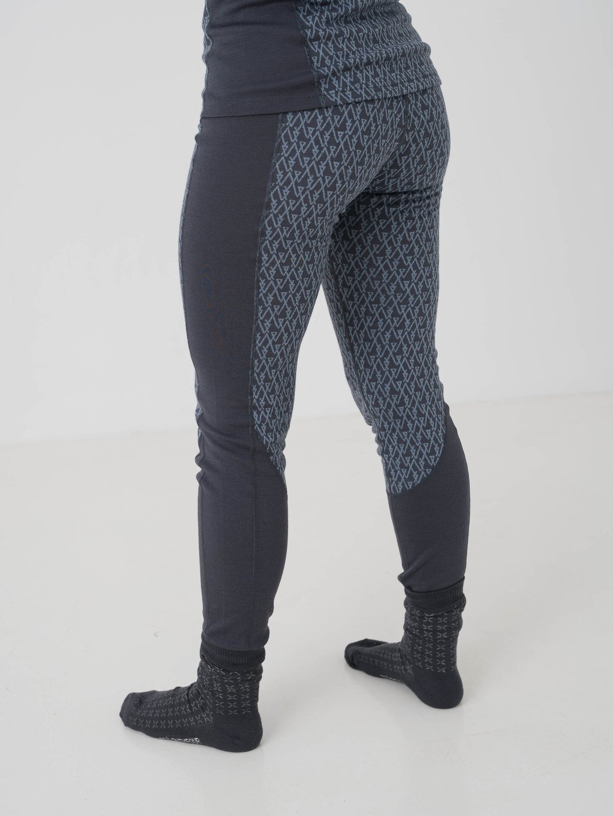 Twentyfour Aurora Aya Ulltights Blekkblå