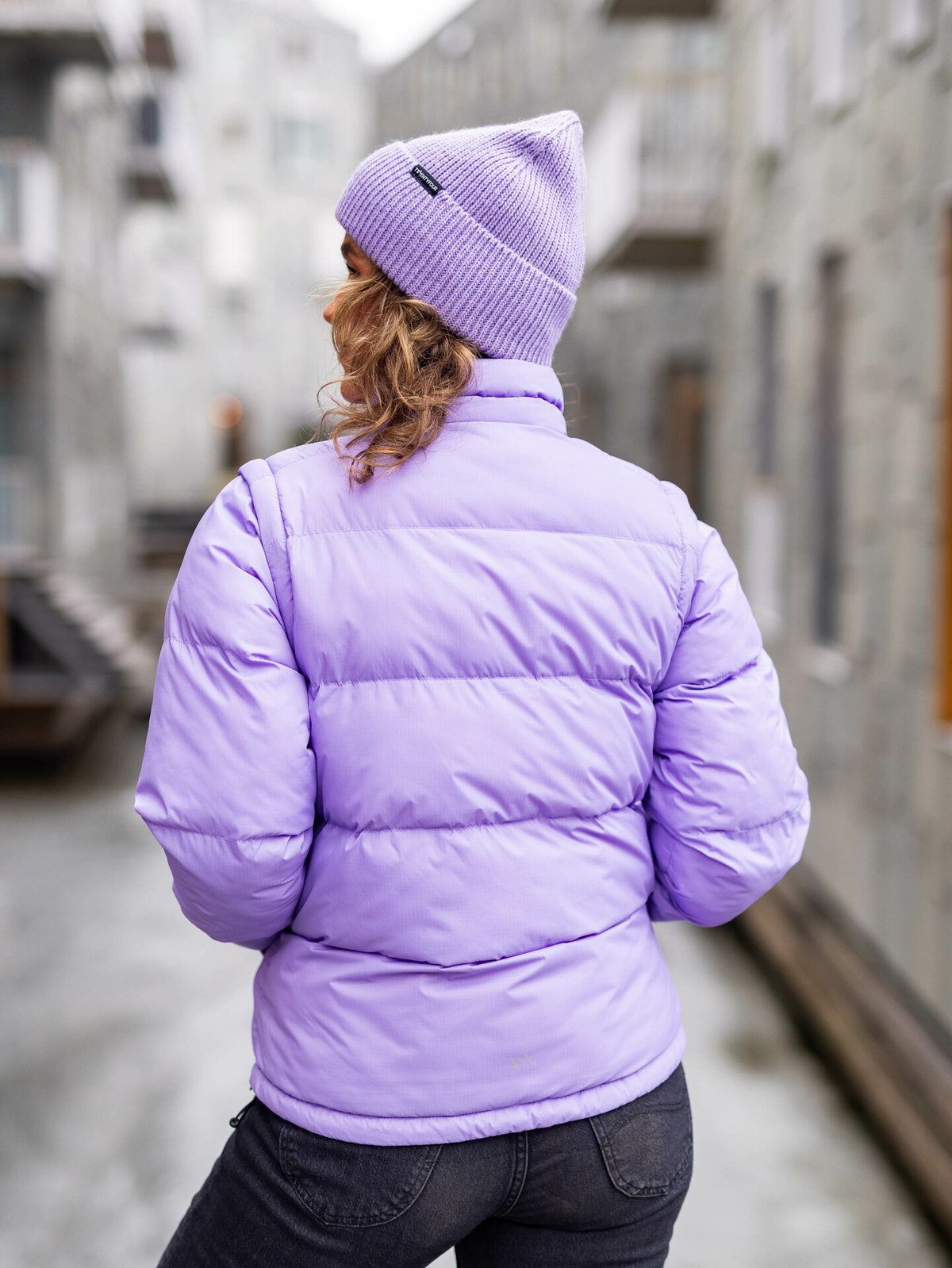 Twentyfour Mode Zip-Off Jakke Lavendel