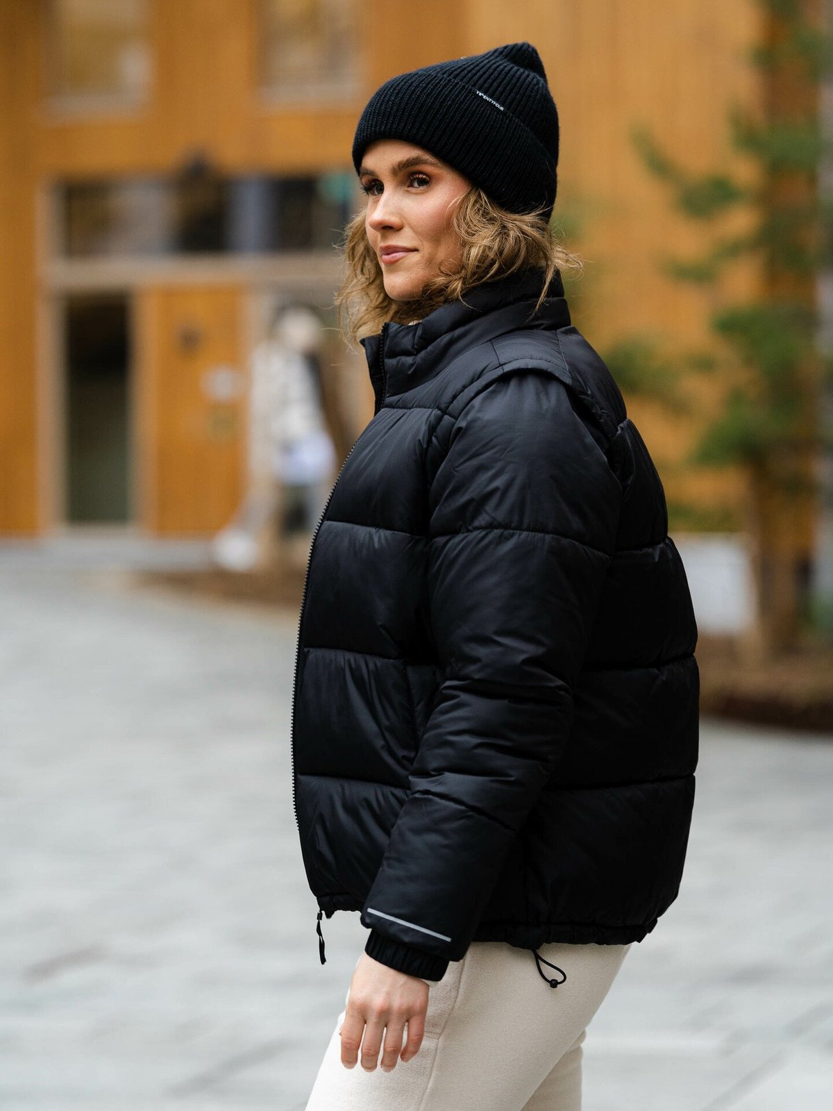 Twentyfour Mode Zip-Off Jakke Black