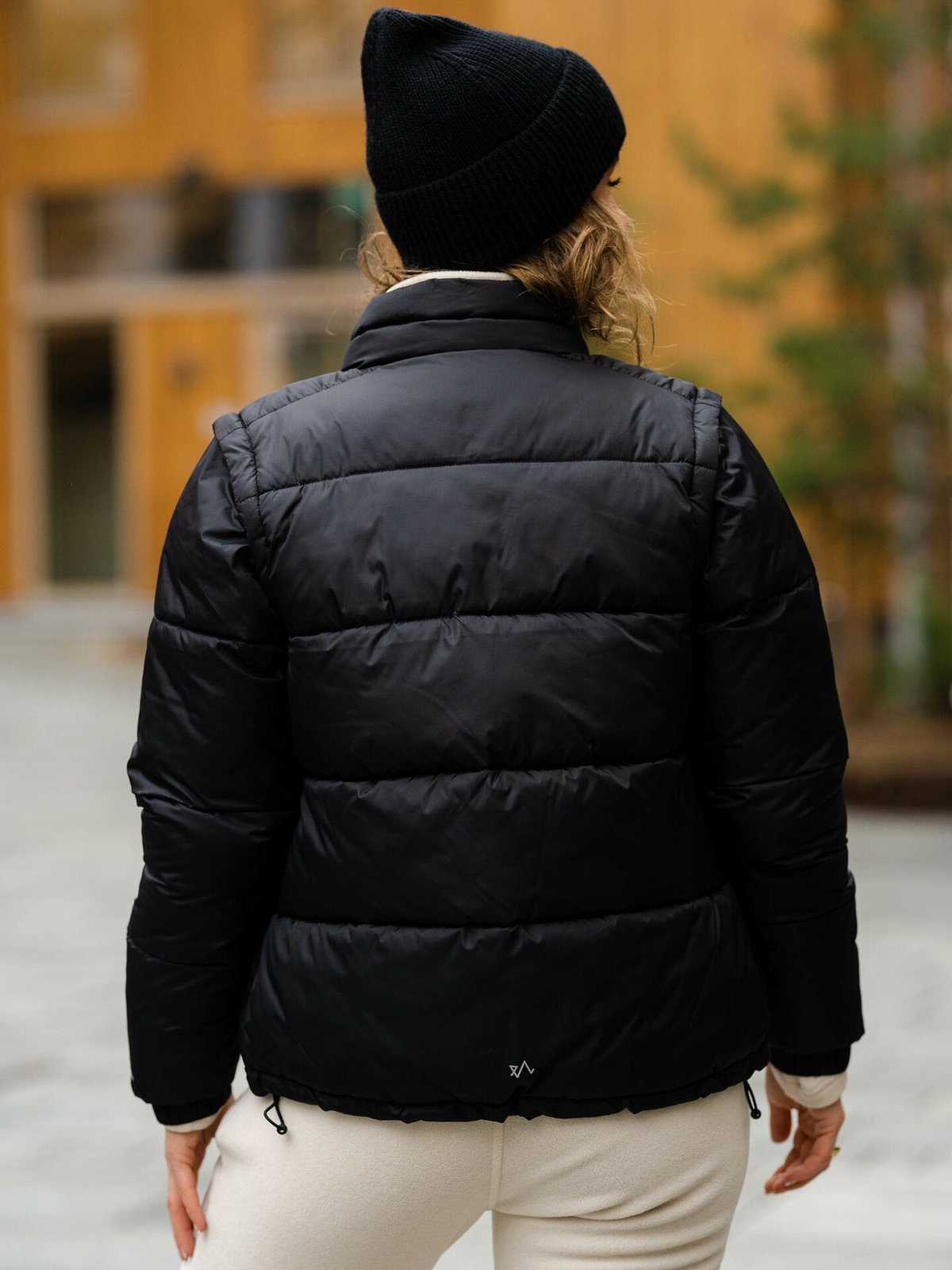 Twentyfour Mode Zip-Off Jakke Black