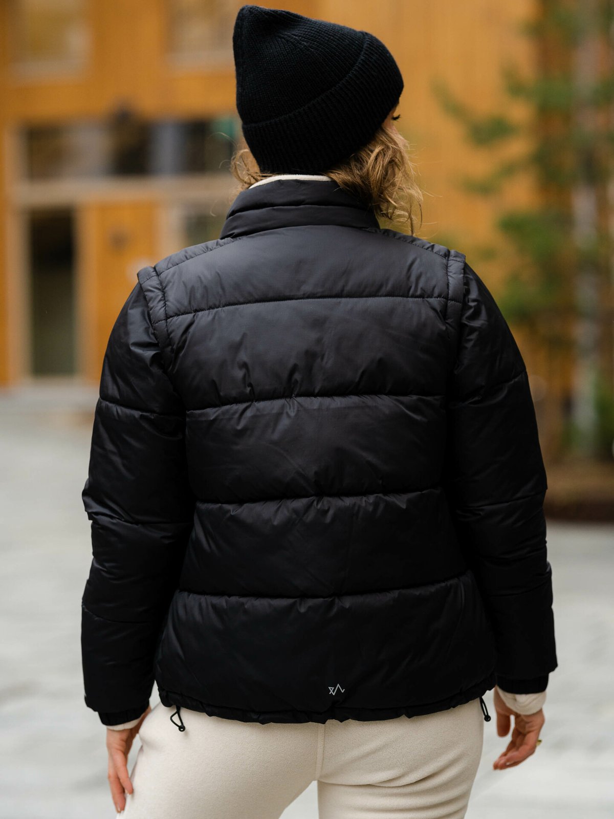 Twentyfour Mode Zip-Off Jakke Black