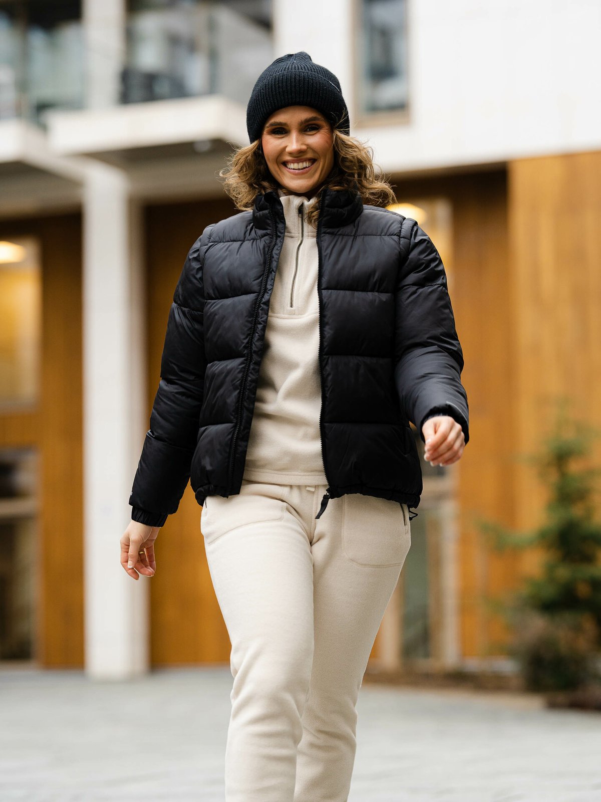 Twentyfour Mode Zip-Off Jakke Black