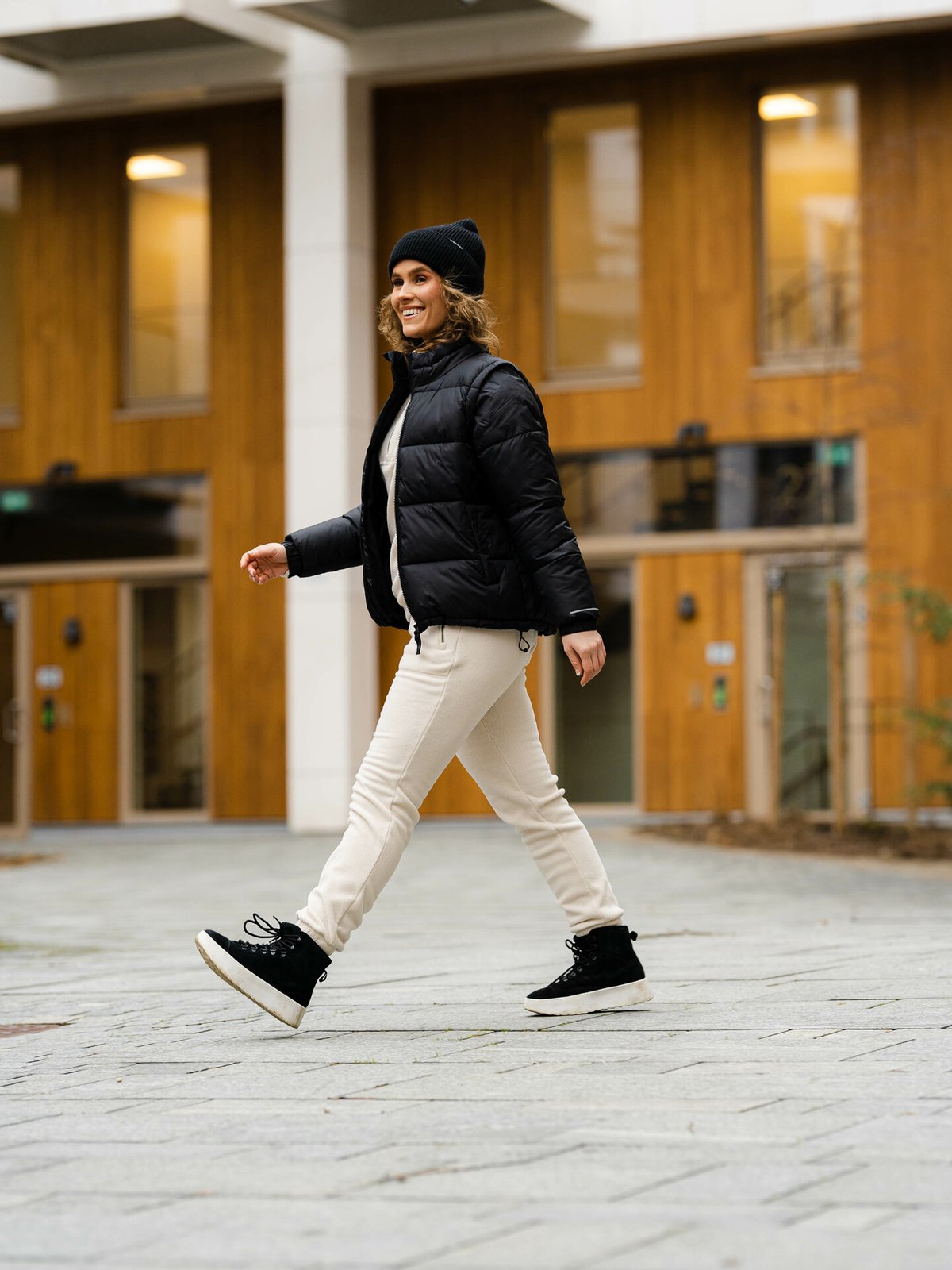 Twentyfour Mode Zip-Off Jakke Black