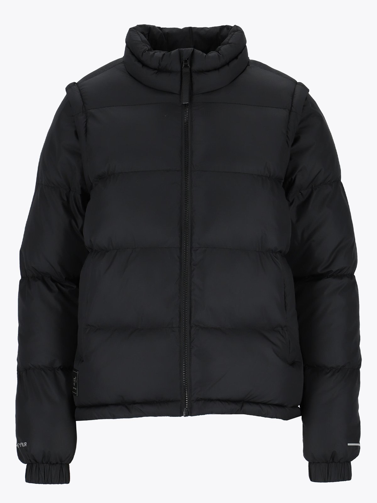 Twentyfour Mode Zip-Off Jakke Black