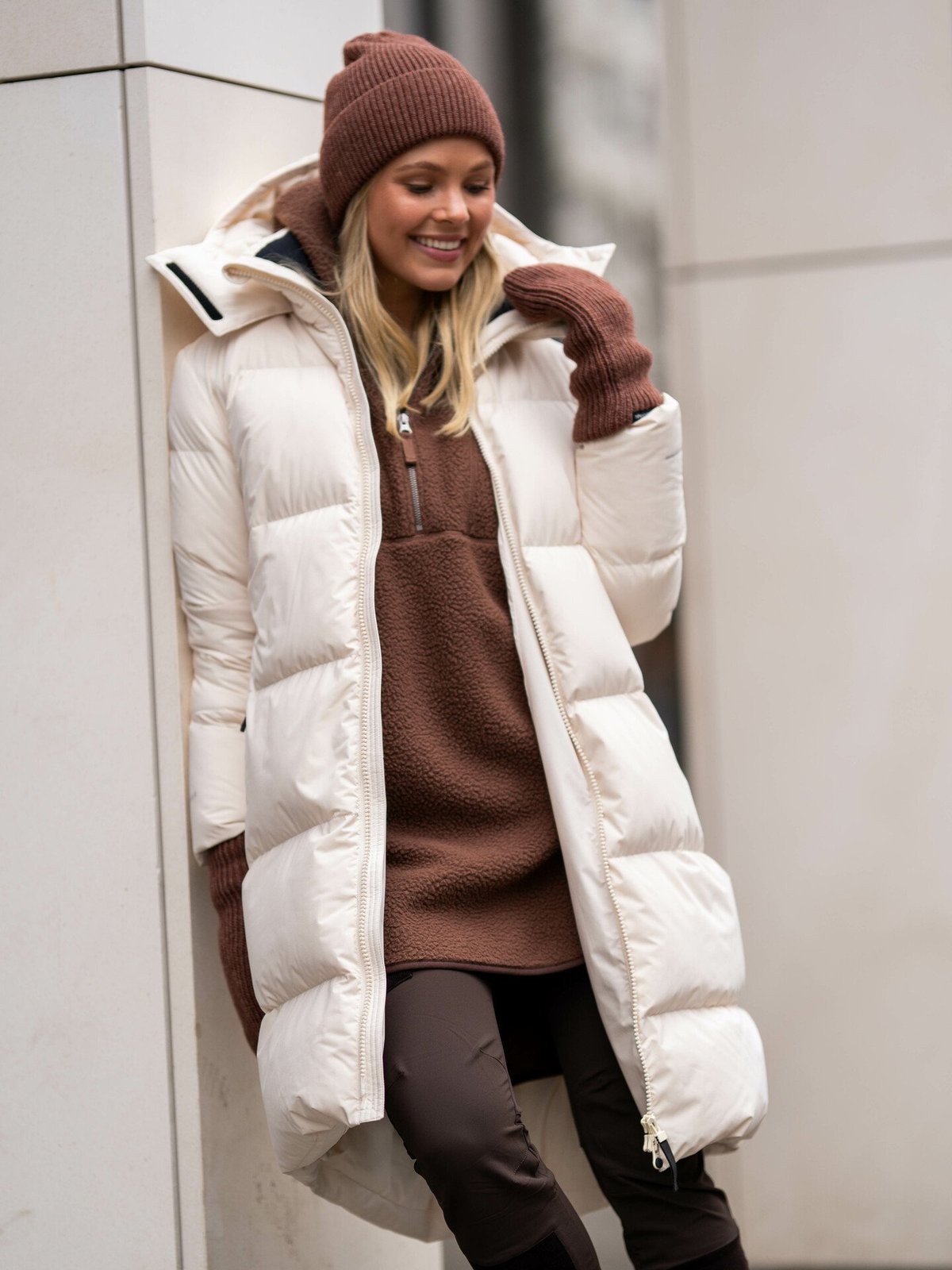 Twentyfour Mode Eli Dunparkas Gråhvit