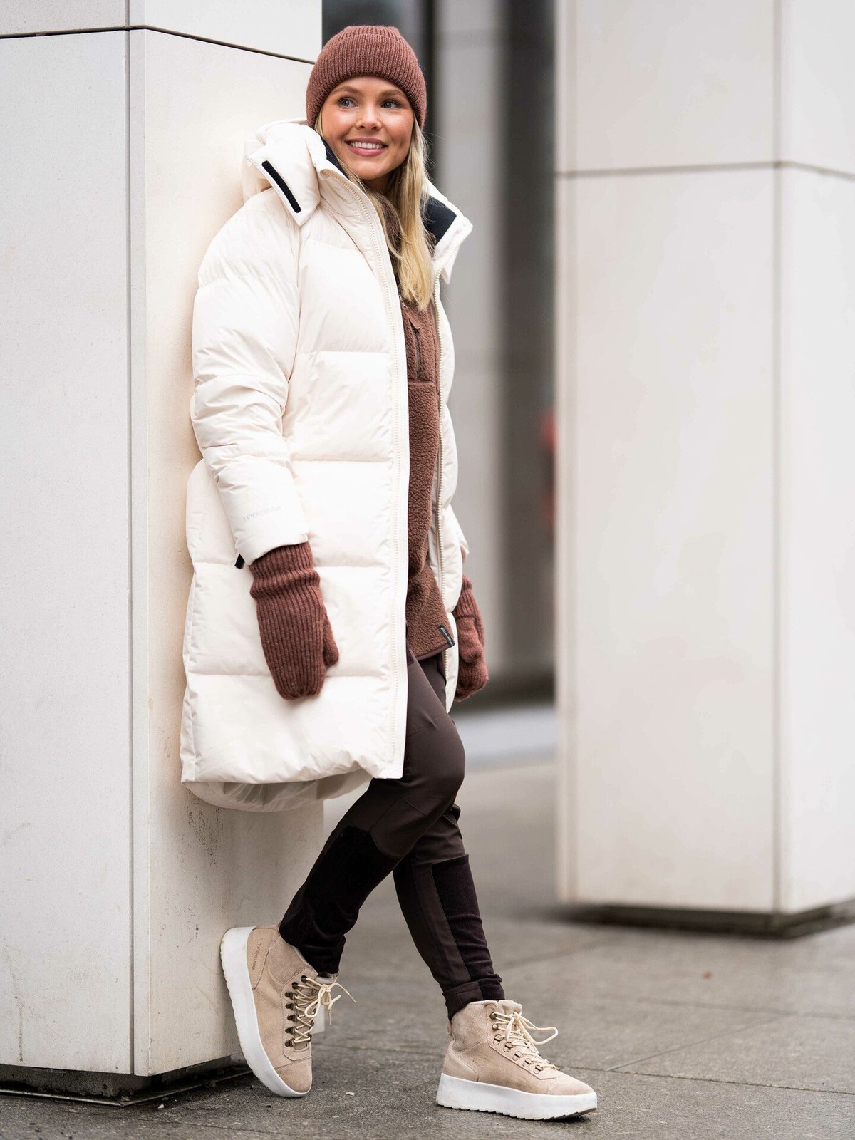 Twentyfour Mode Eli Dunparkas Gråhvit