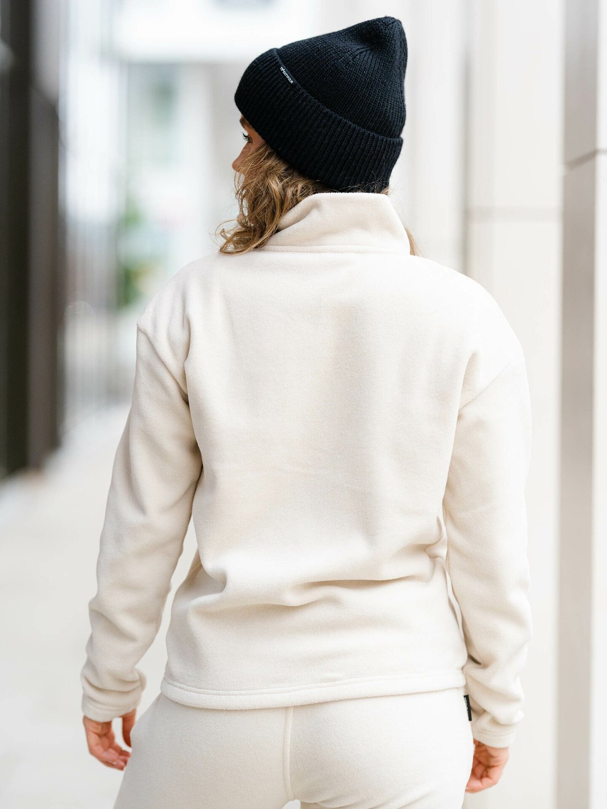 Twentyfour Mode Polar Half Zip Gråhvit