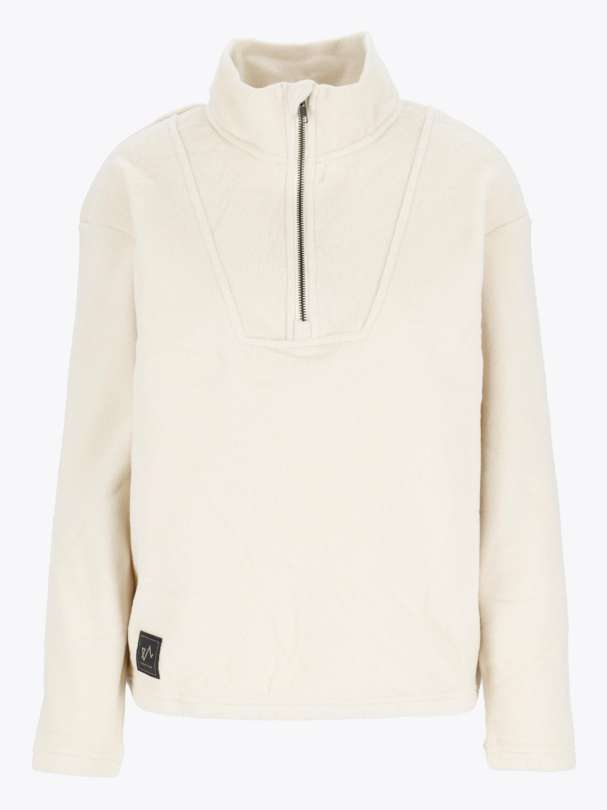 Twentyfour Mode Polar Half Zip Gråhvit