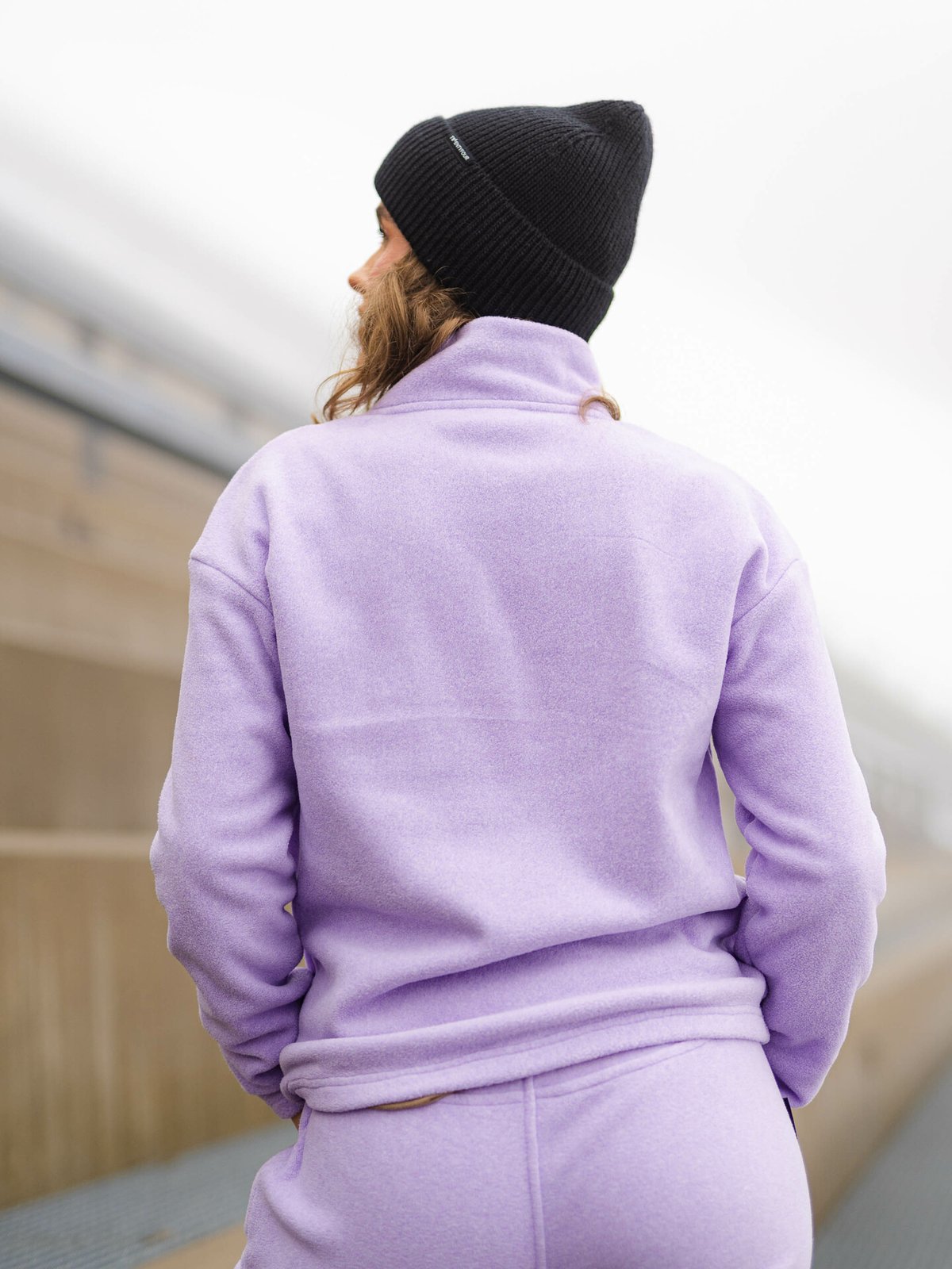 Twentyfour Mode Polar Half Zip Lavendel