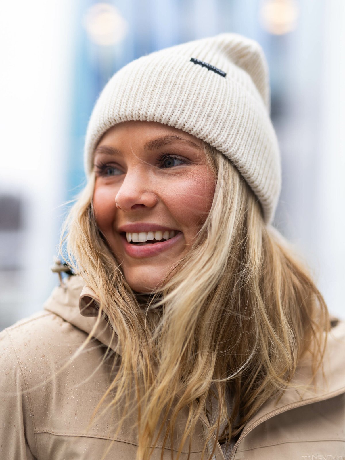 Twentyfour Mode Rib Lue Gråhvit