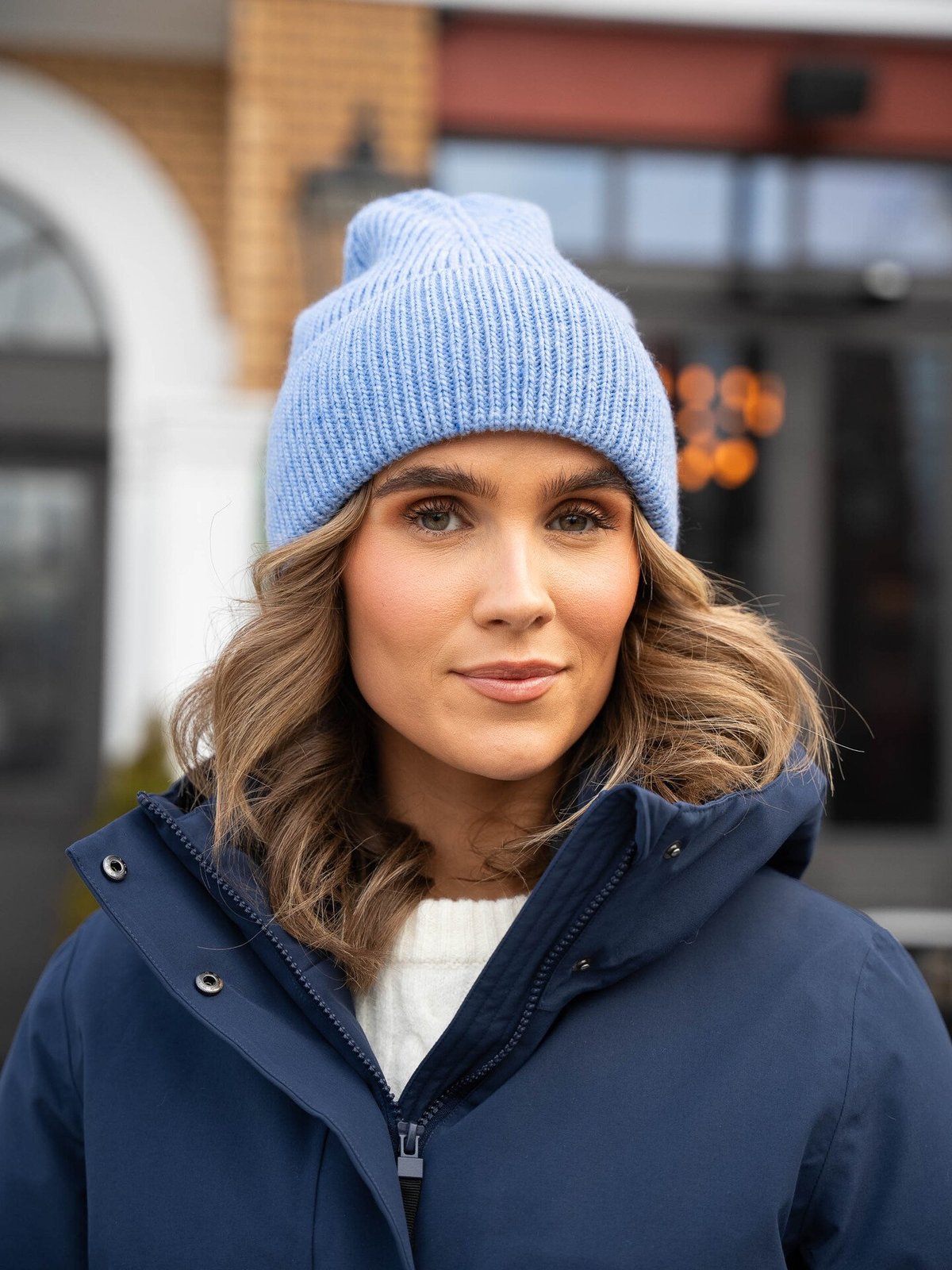 Twentyfour Mode Rib Lue Pastellblå